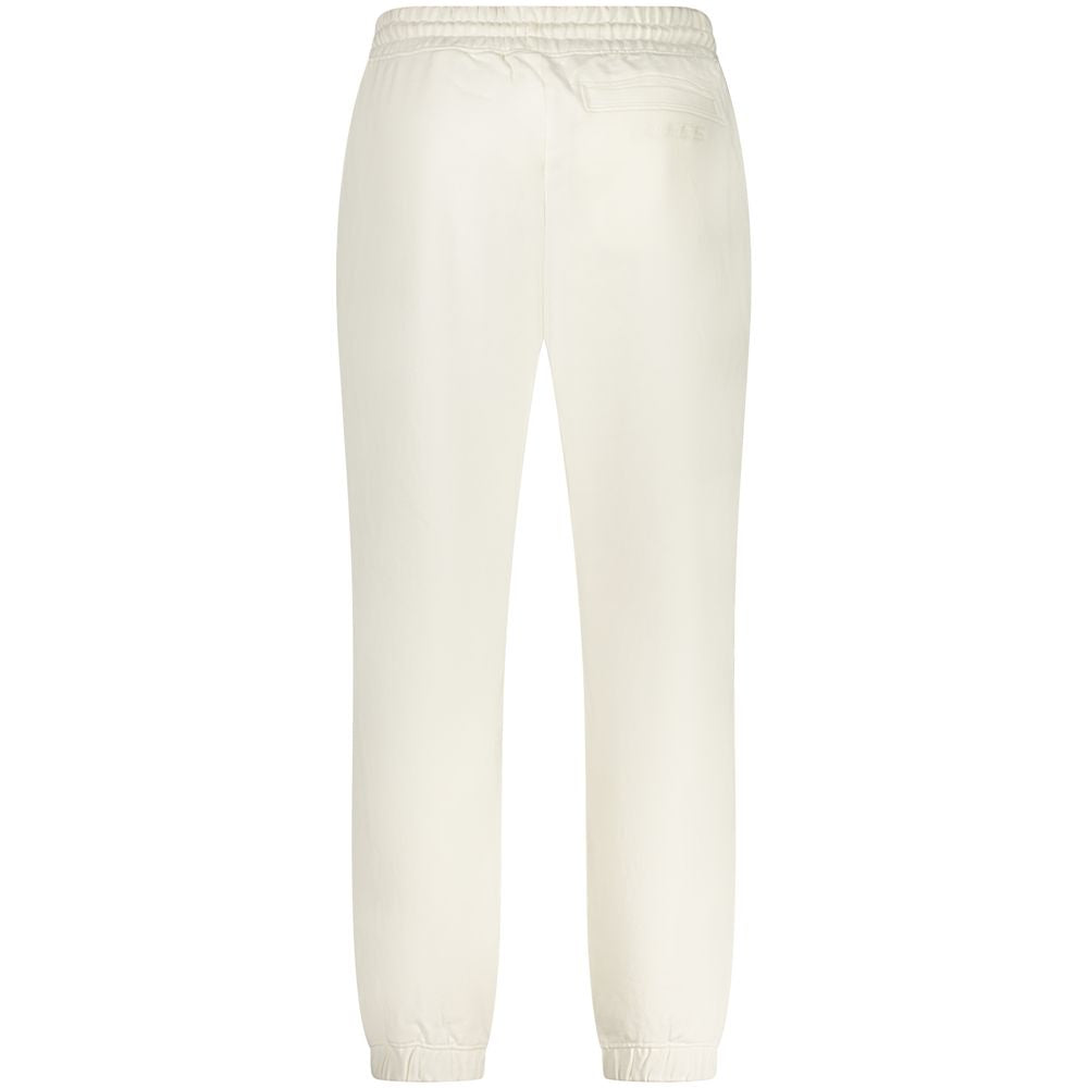Guess Jeans Bianco Cotton Men's Trousers | Regal Royce