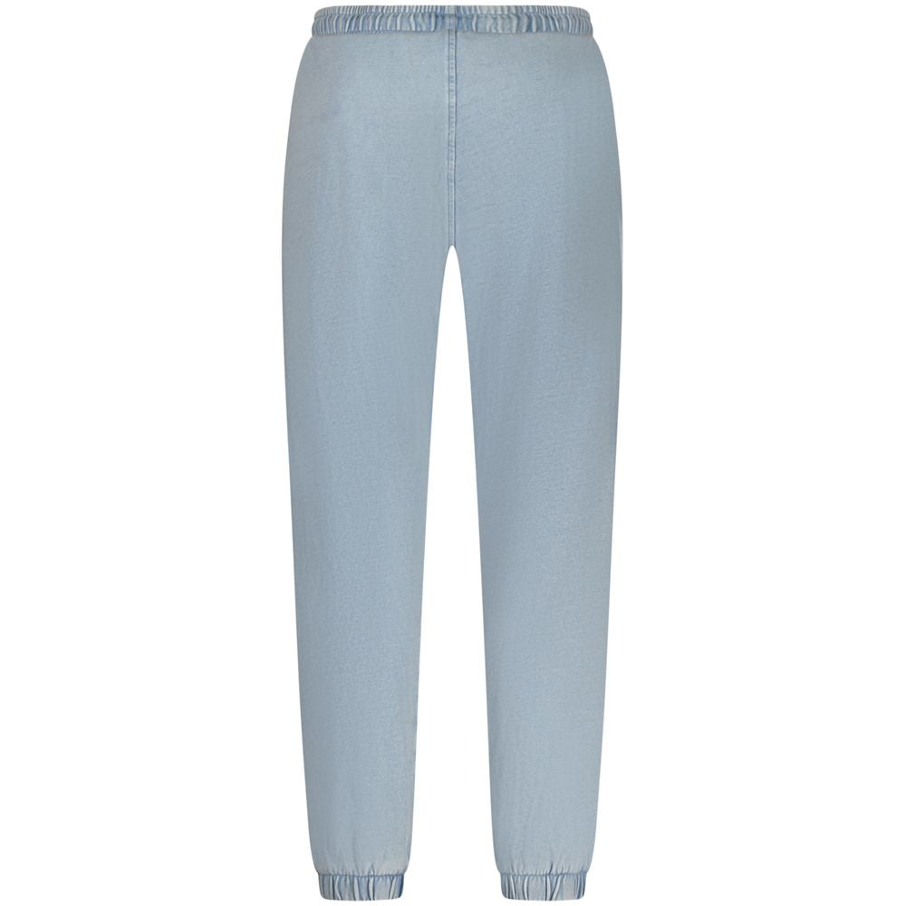 Guess Jeans Azzurro Cotton Men's Sport Trouser | Regal Royce