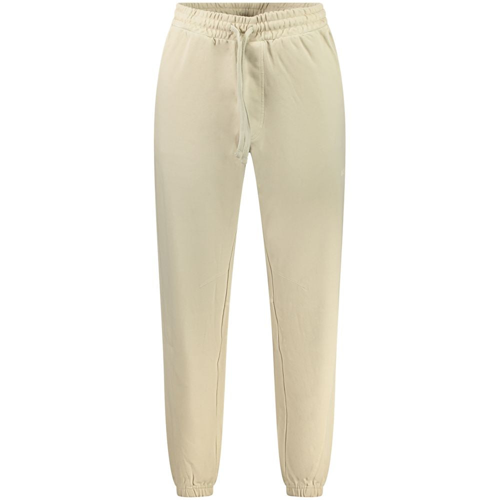 Hugo Boss Beige Cotton Men's Sports Trouser | Regal Royce