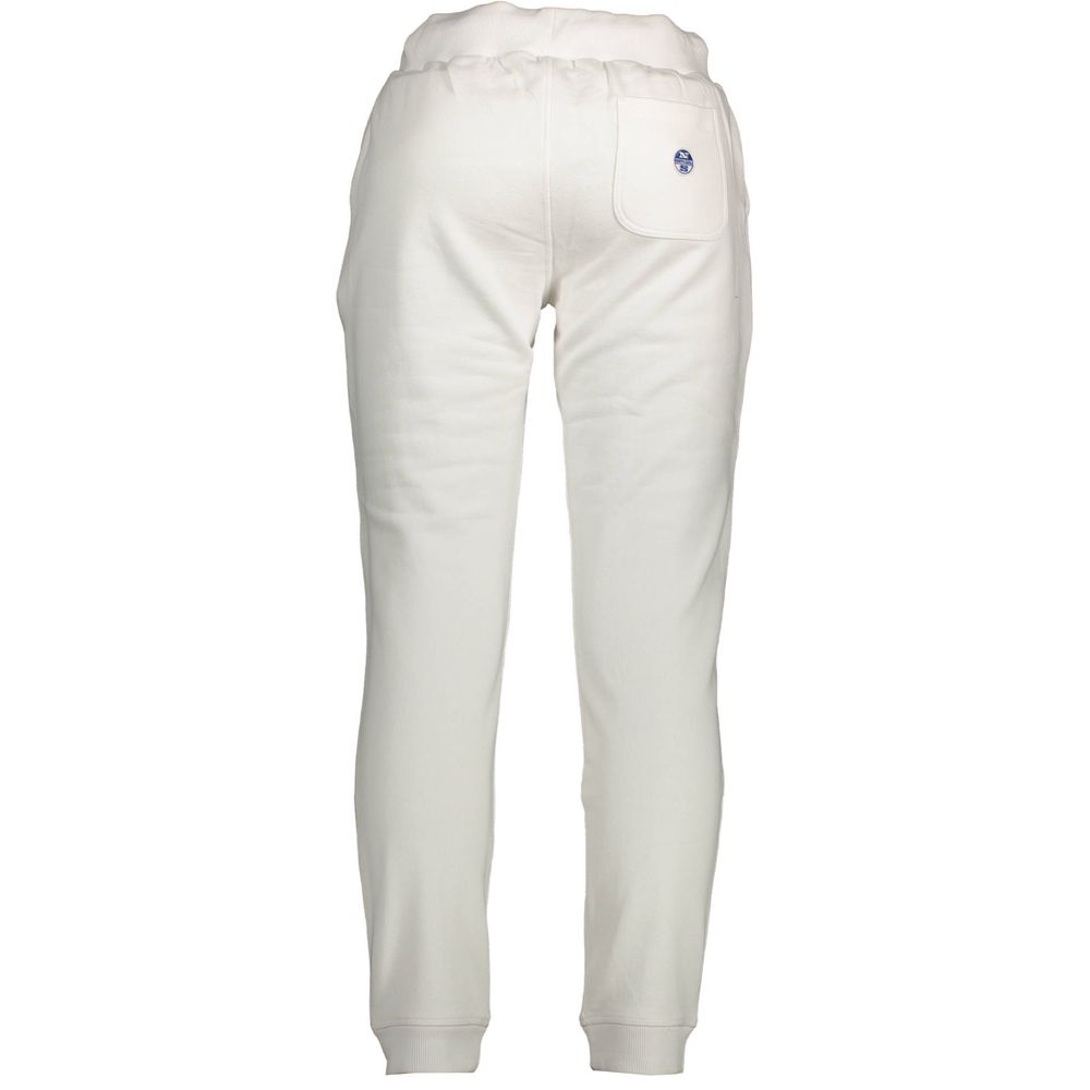 North Sails White Cotton Men's Sweatpant | Regal Royce