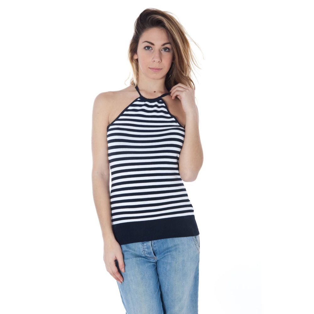 Datch Blu Cotton Women's Tank Top | Regal Royce
