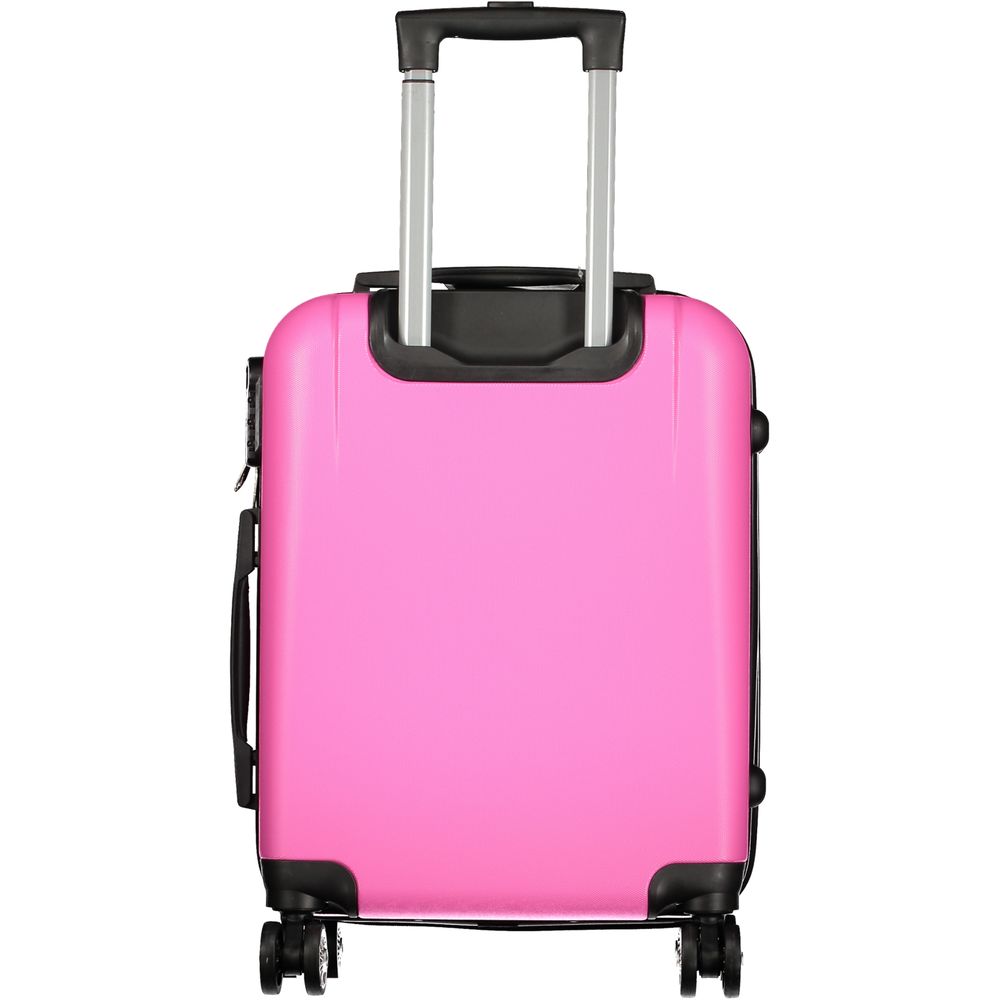Laura Biagiotti Rosa Poliuretano Women Travel Bag | Regal Royce