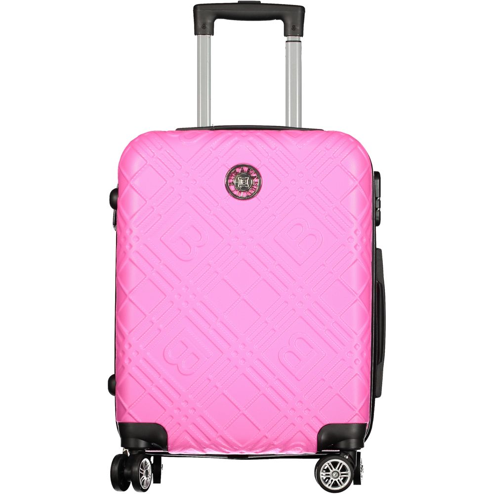 Laura Biagiotti Rosa Poliuretano Women Travel Bag | Regal Royce