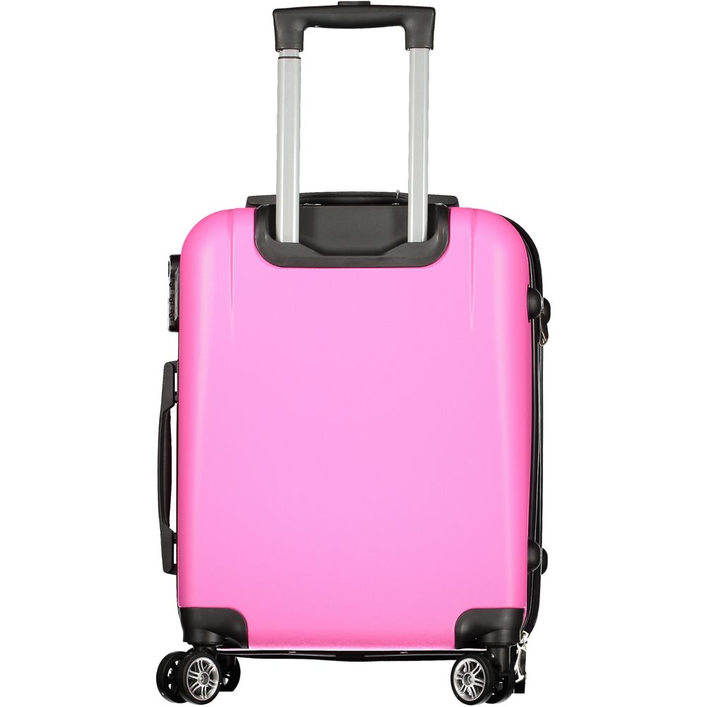 Laura Biagiotti Rosa Poliuretano Women Travel Bag | Regal Royce