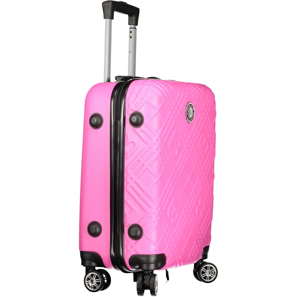 Laura Biagiotti Rosa Poliuretano Women Travel Bag | Regal Royce