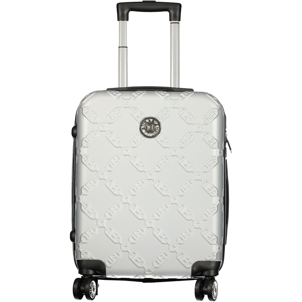 Laura Biagiotti Argento Poliuretano Women's Travel Trolley Set | Regal Royce
