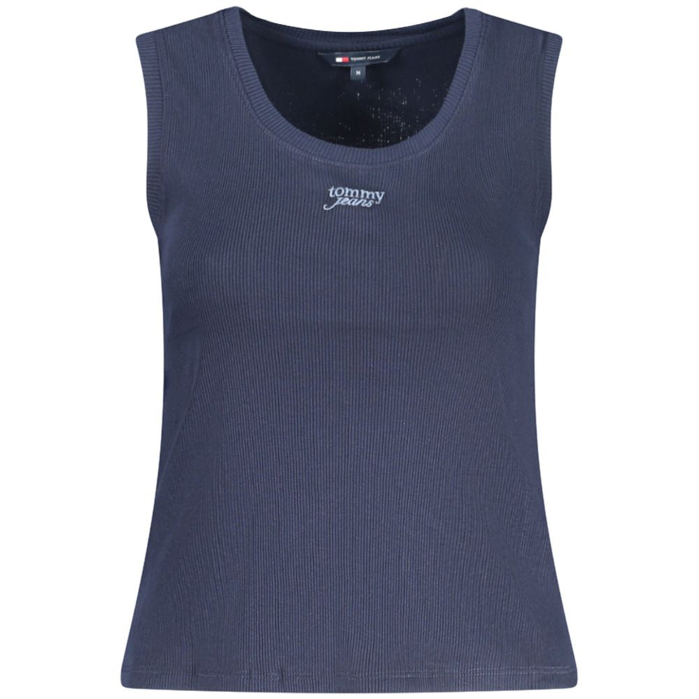 Tommy Hilfiger Blue Cotton Women Tank Top | Regal Royce