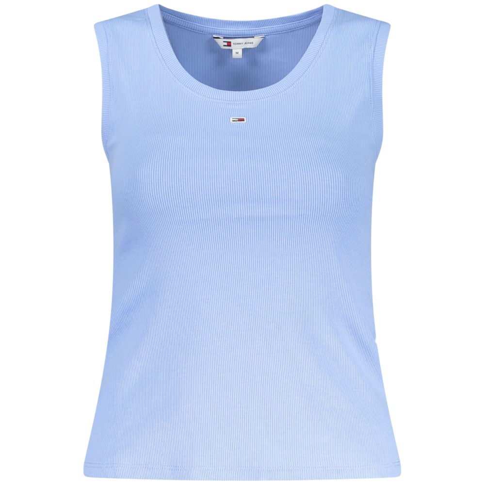 Tommy Hilfiger Azzurro Cotton Women Canotta | Regal Royce
