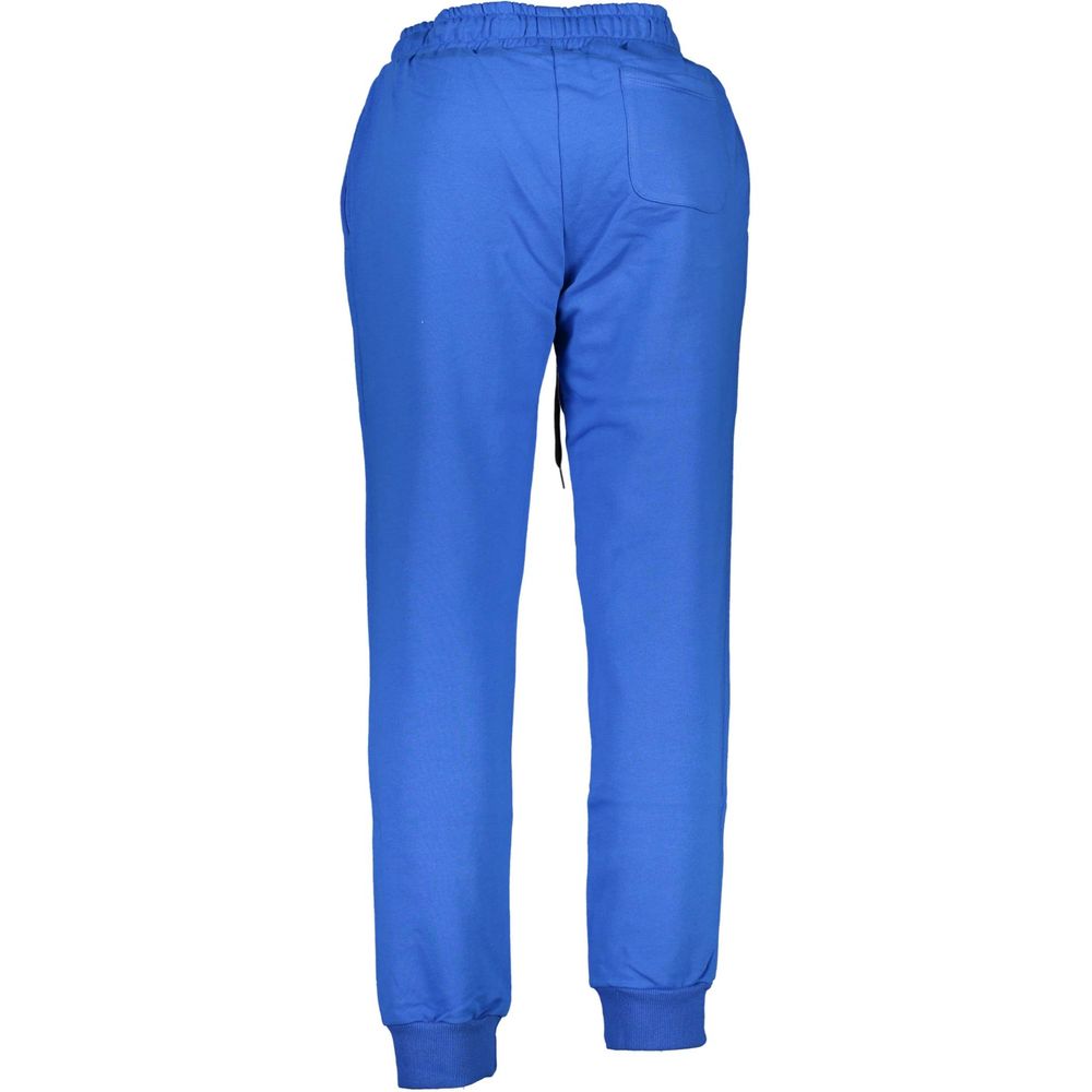 La Martina Blue Cotton Men's Sweatpant | Regal Royce