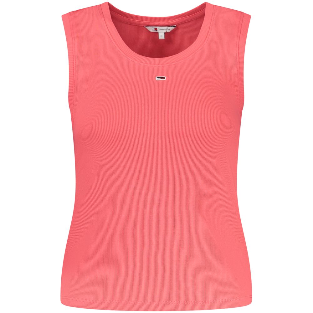Tommy Hilfiger Pink Cotton Women Tank Top | Regal Royce