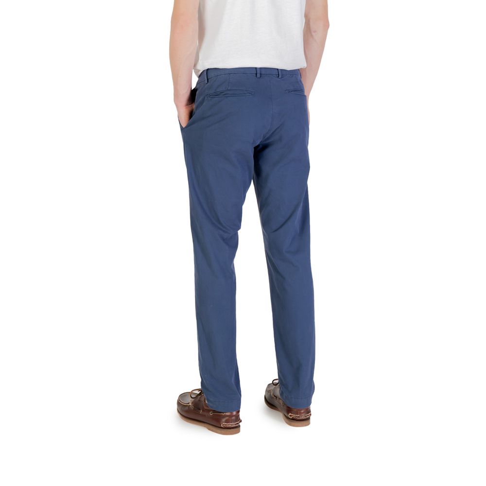 Borghese Blue Cotton Skinny Pants | Regal Royce