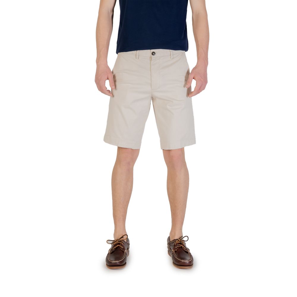 Borghese Bicolor Cotton Bermuda Shorts | Regal Royce