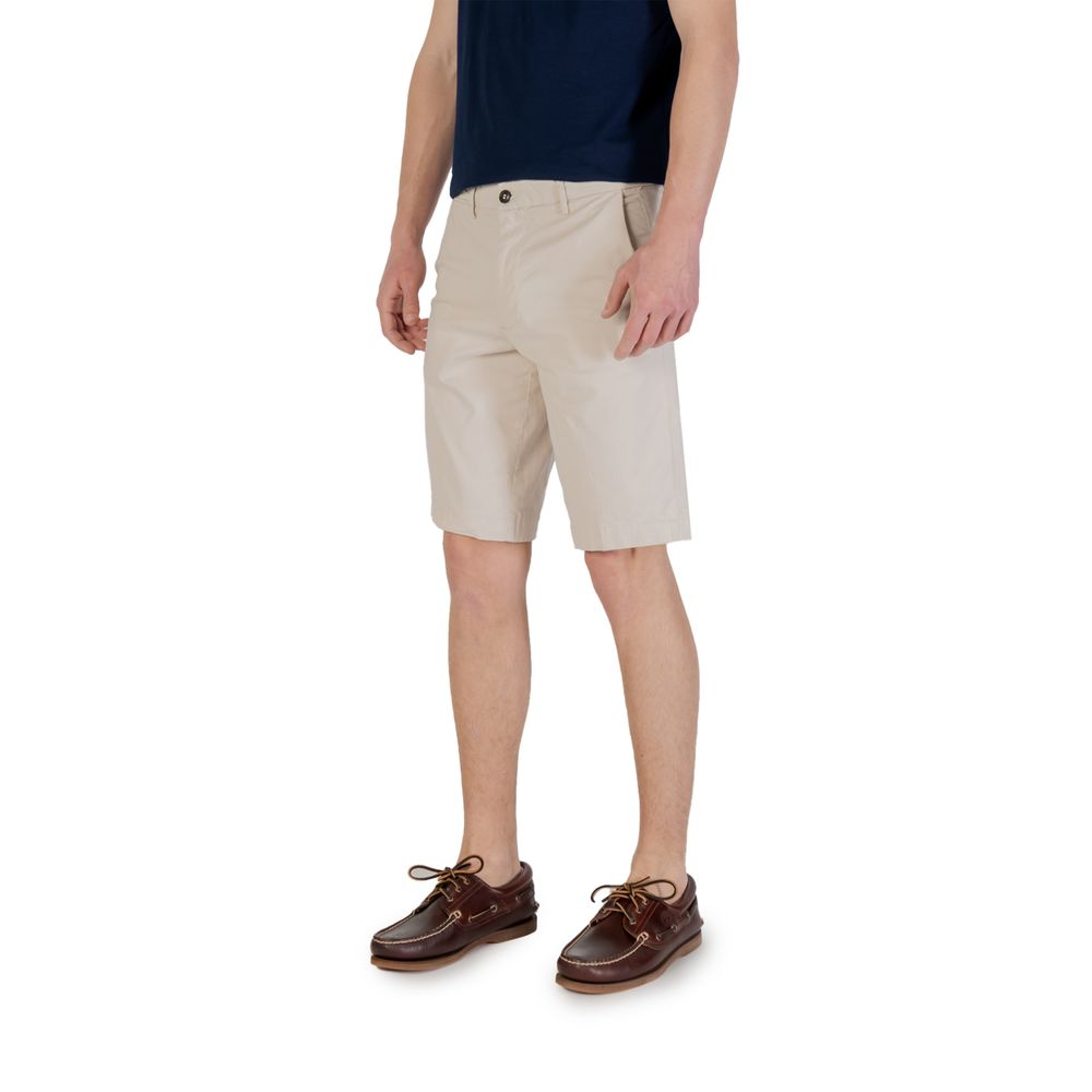 Borghese Bicolor Cotton Bermuda Shorts | Regal Royce