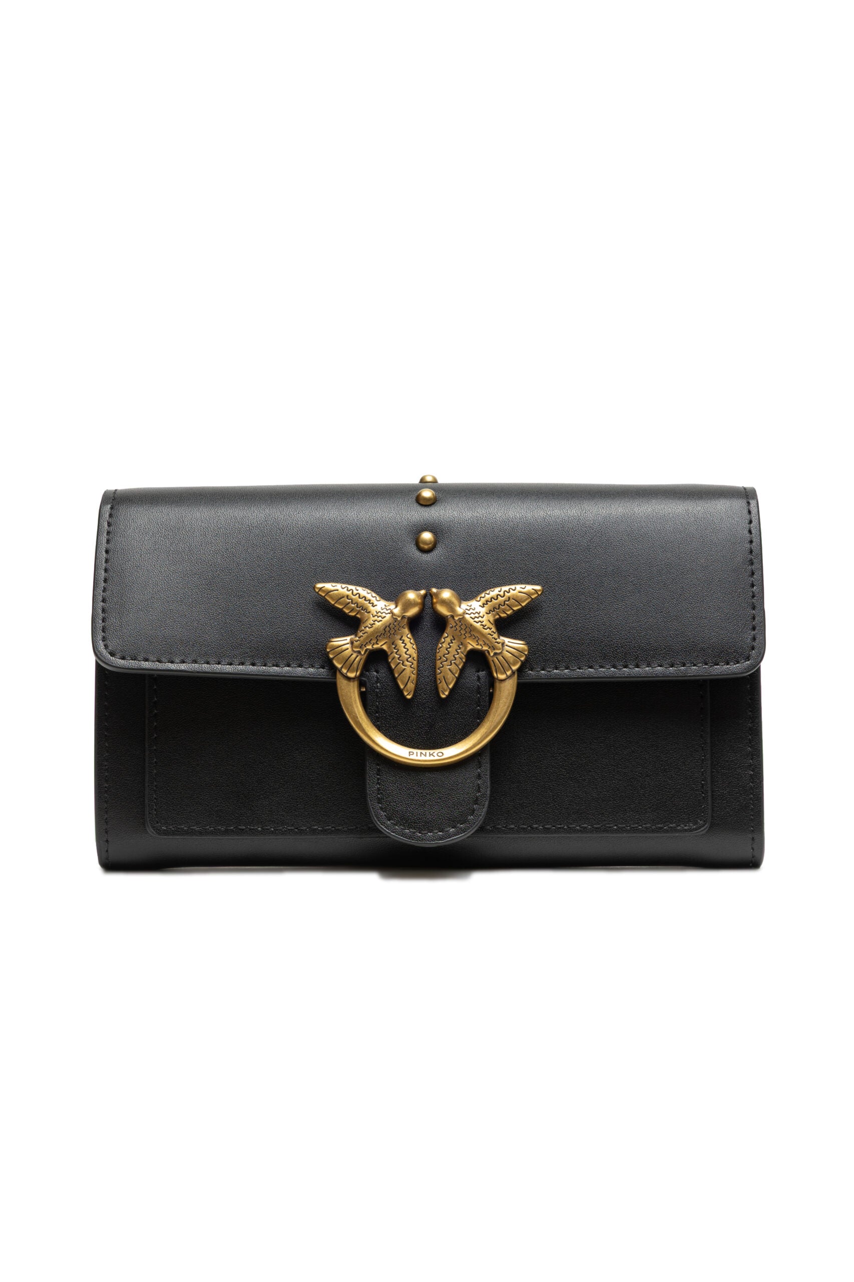 PINKO Black Mini Love Bag One Simply | Regal Royce