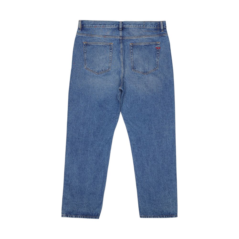 Diesel Blue Cotton Relaxed Fit Jeans | Regal Royce