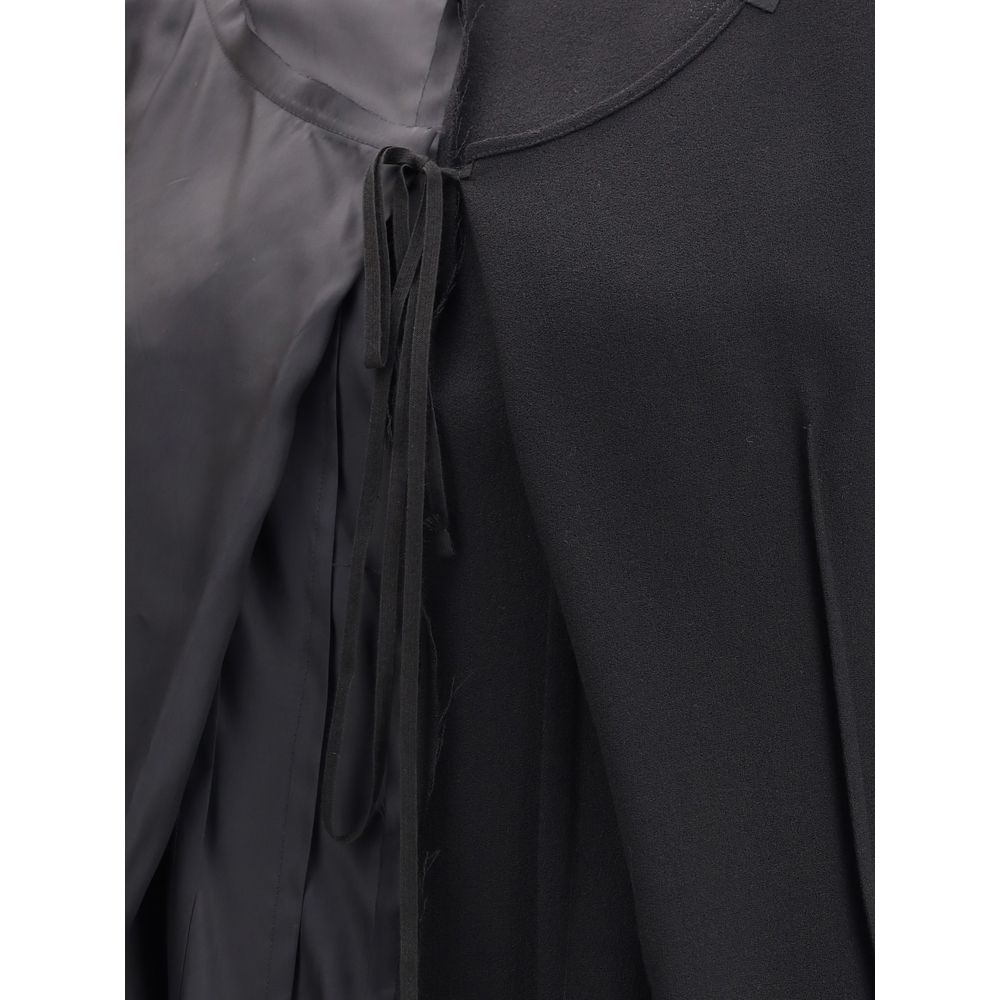 Margiela Black Acetate Casual Dress | Regal Royce