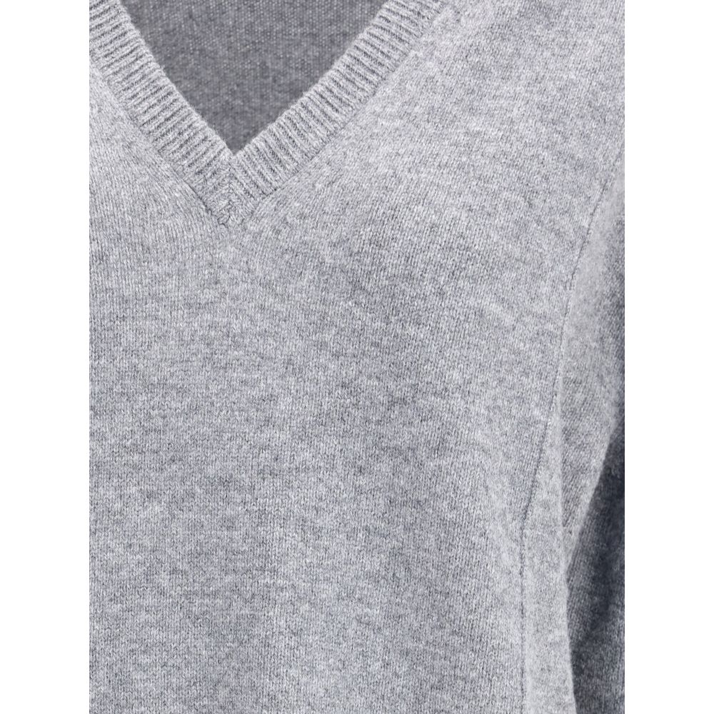 Jil Sander Gray Wool Sweatshirt | Regal Royce