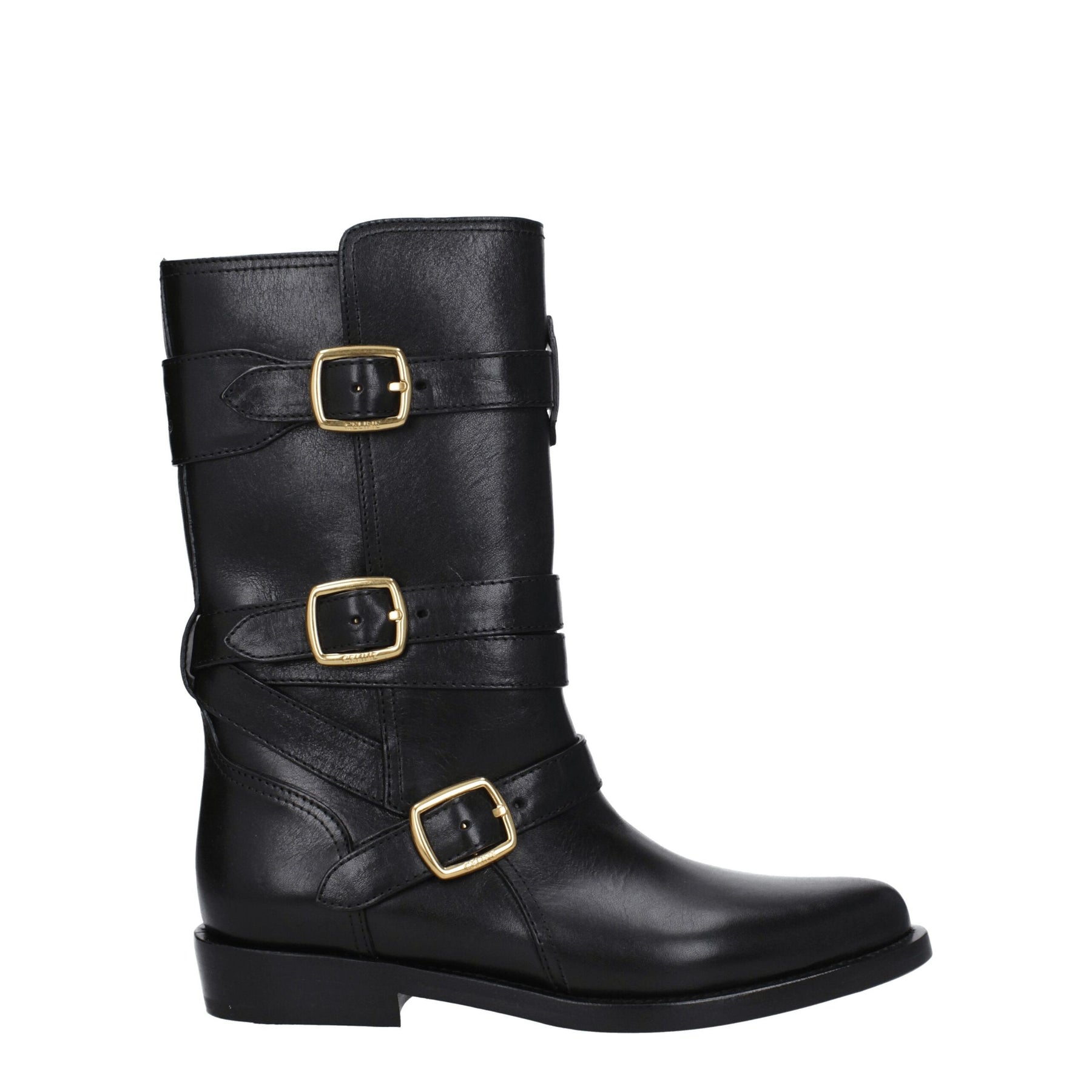 Celine Black Leather Boots | Regal Royce