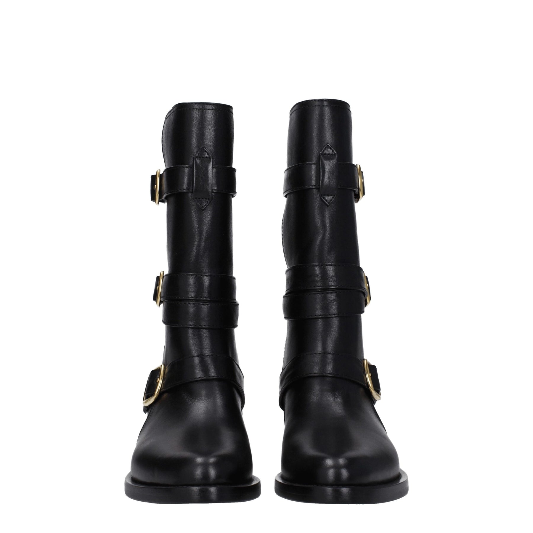 Celine Black Leather Boots | Regal Royce