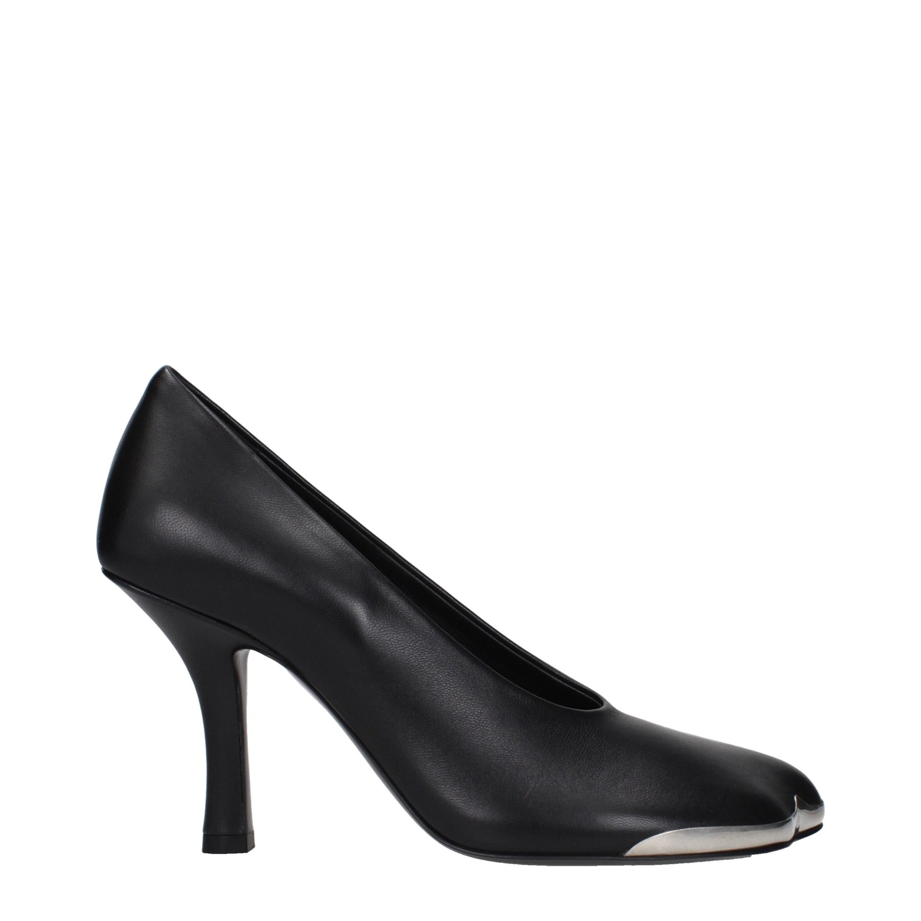 Burberry Black Leather High Heel Pumps | Regal Royce
