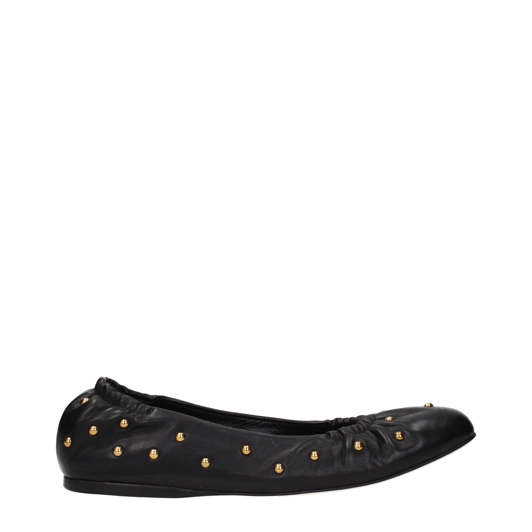 Chloé Black Leather Ballet Flats | Regal Royce