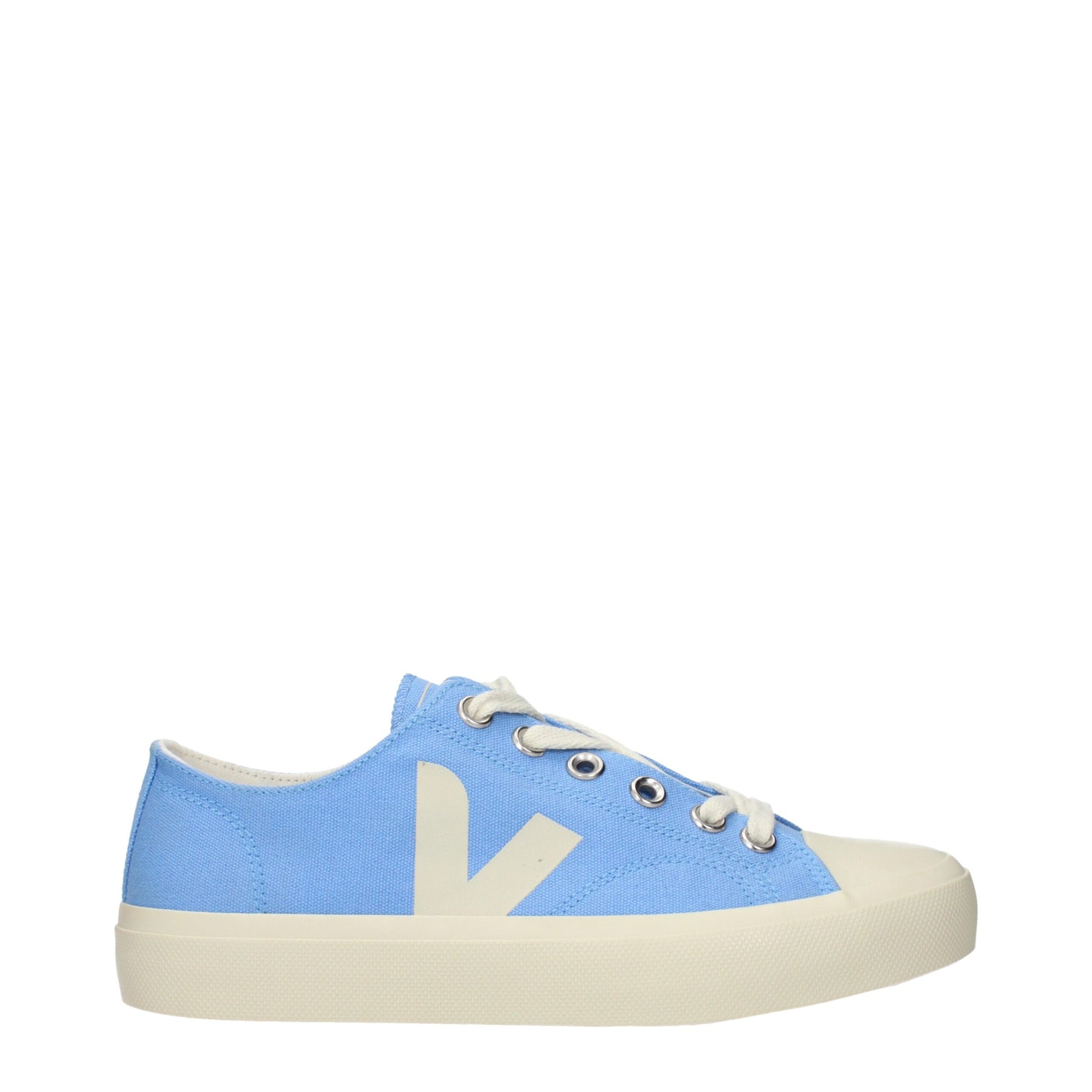 Veja Light Blue Fabric Low Top Sneakers | Regal Royce