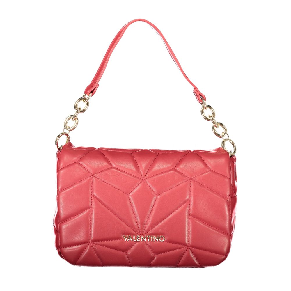 Mario Valentino Rosso Polyurethane Women Shoulder Bag | Regal Royce