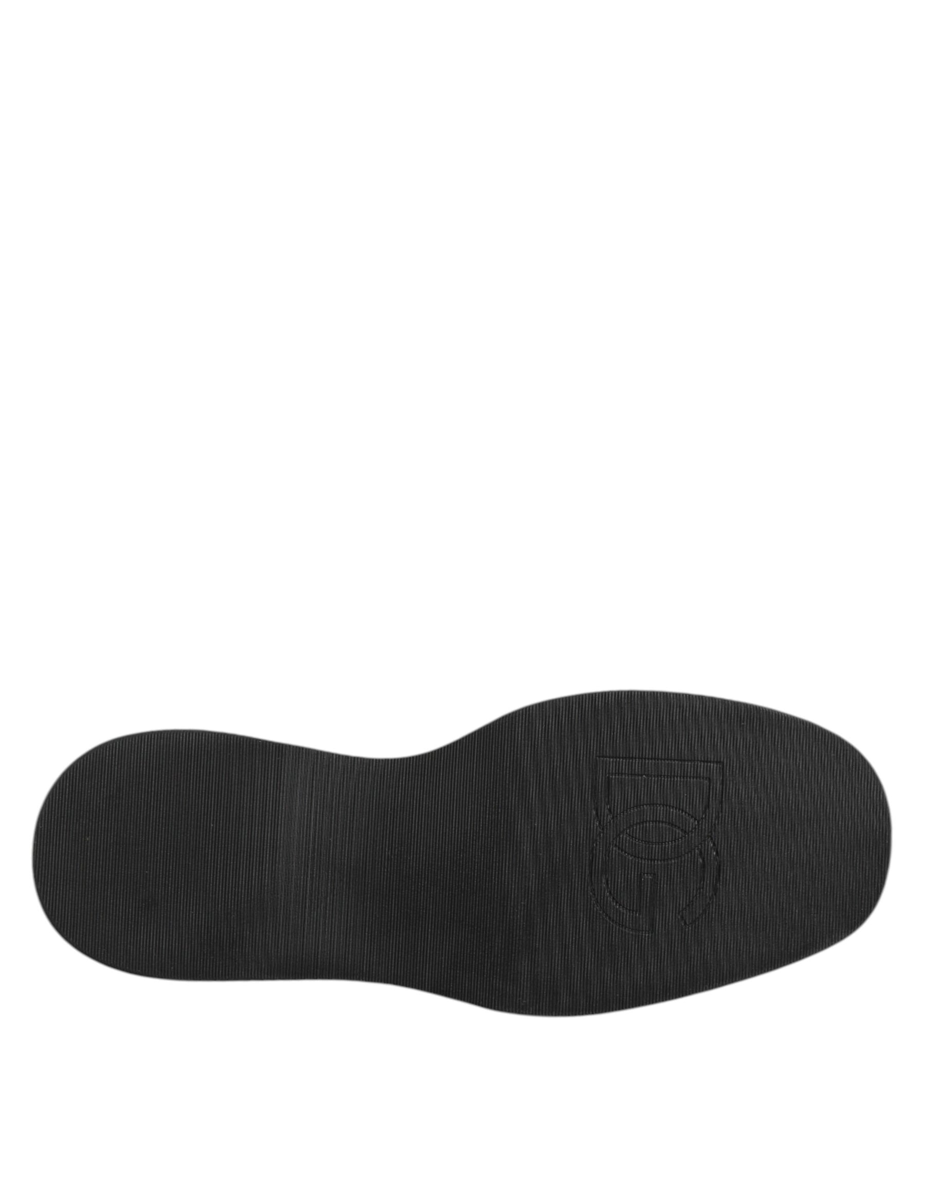 Dolce & Gabbana Multicolor Leather Lace-up Men Formal Derby Shoes | Regal Royce