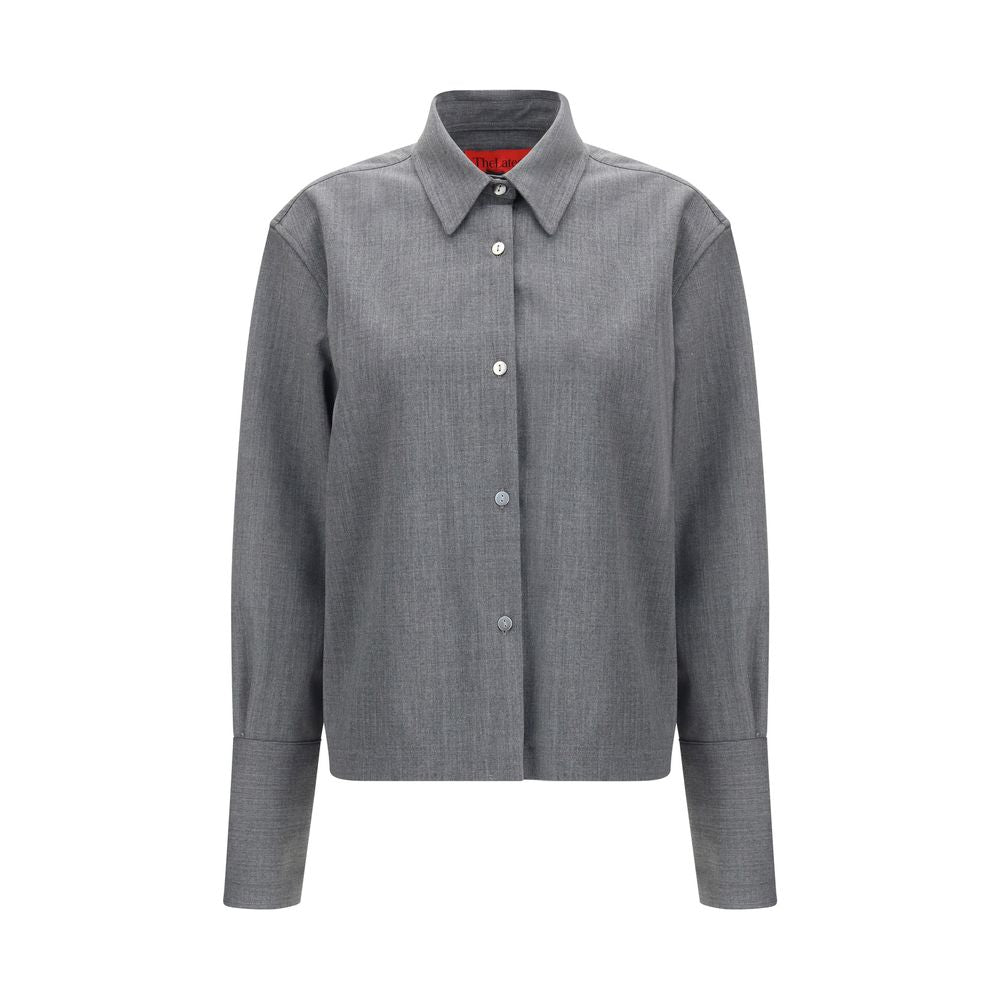 The Latest Gray Denim Shirt | Regal Royce