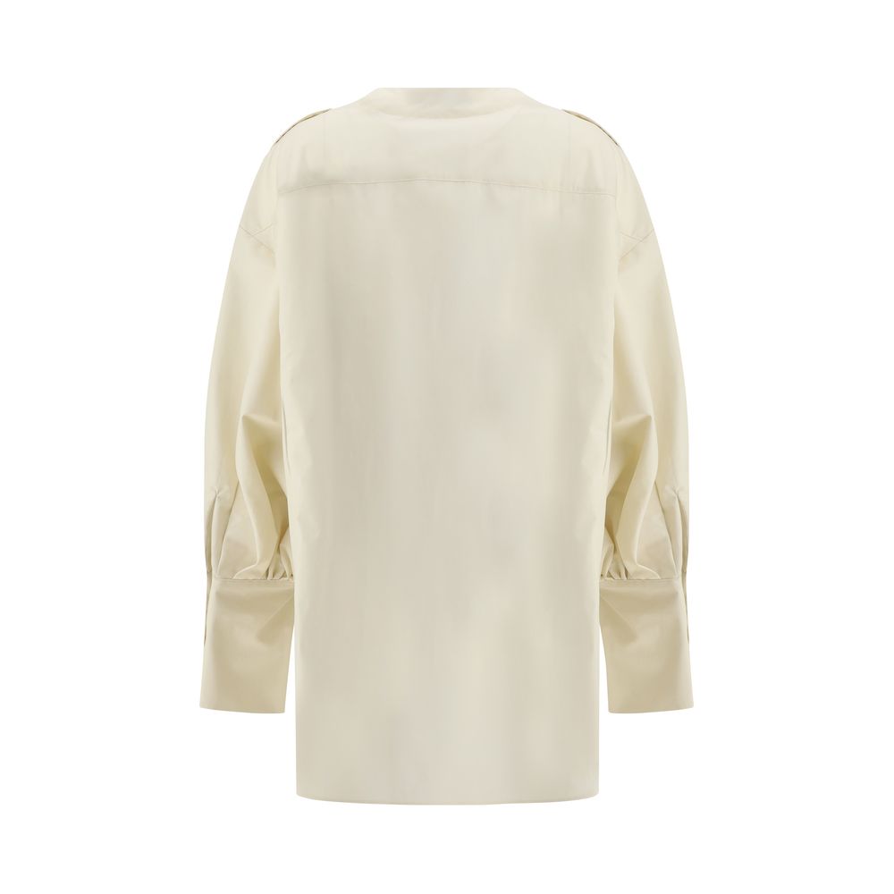 The Latest Cream Cotton Blouse | Regal Royce