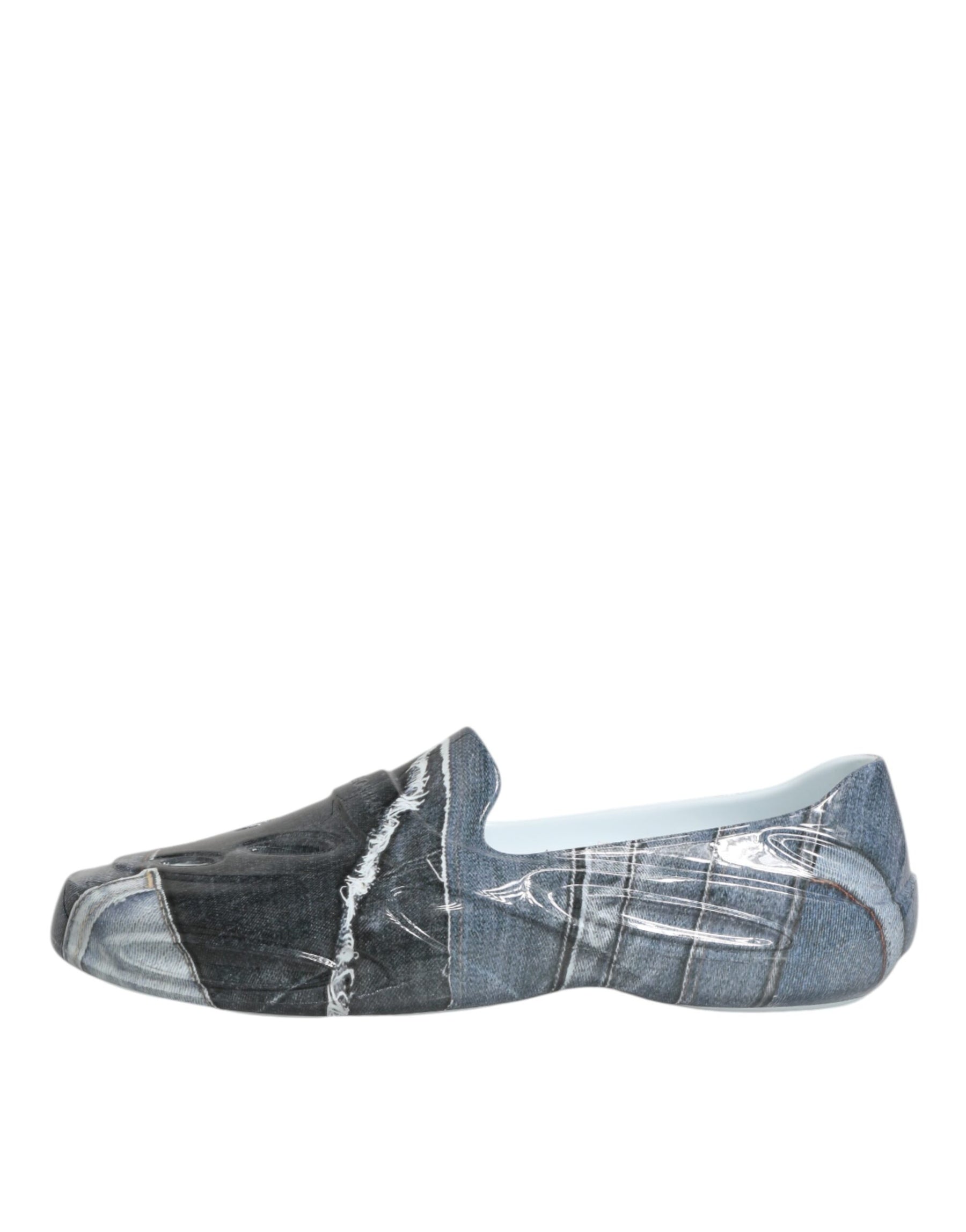 Dolce & Gabbana Multicolor Rubber Men Low Top Sneakers Shoes | Regal Royce