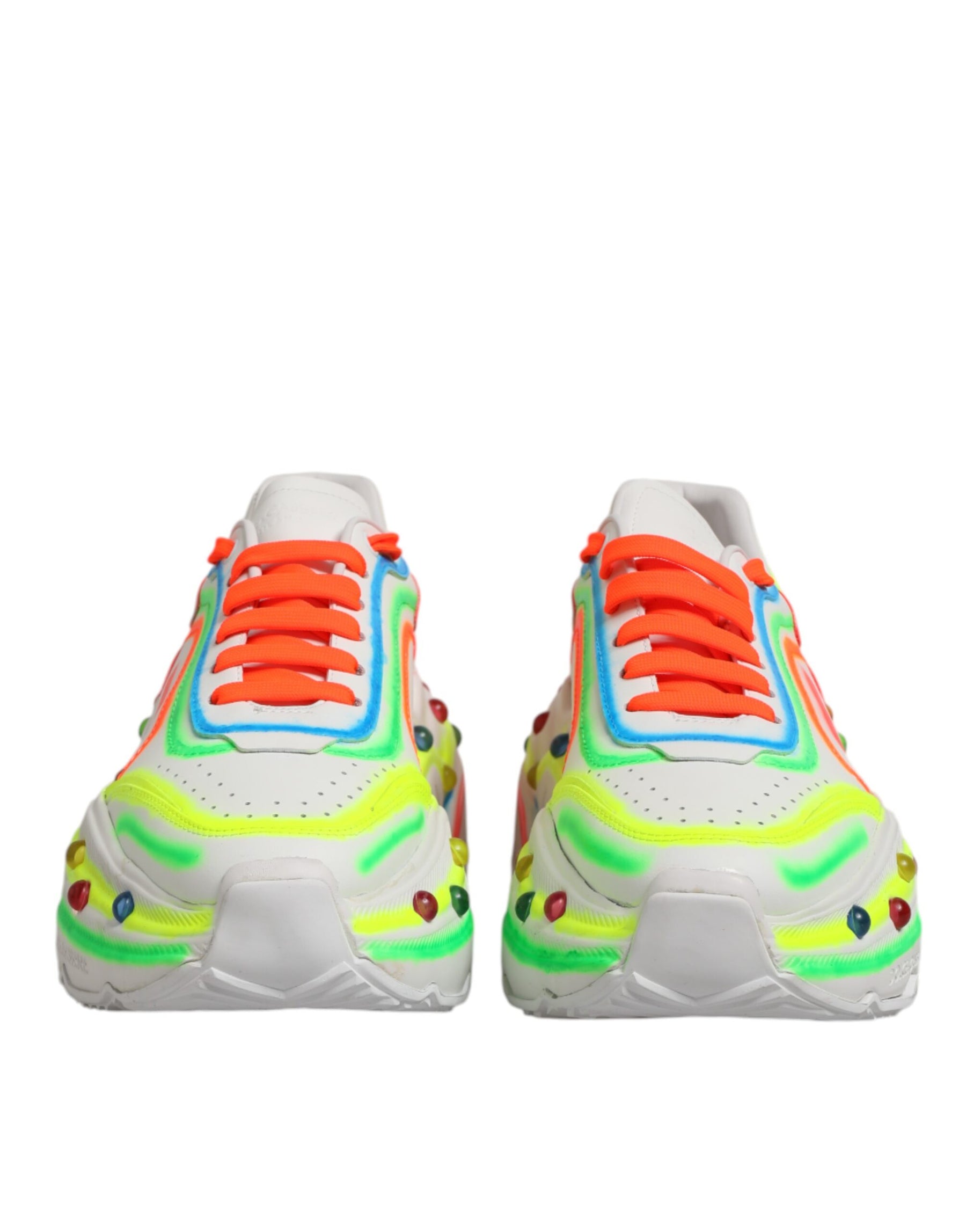 Dolce & Gabbana Multicolor Daymaster Low Top Sneakers Shoes | Regal Royce