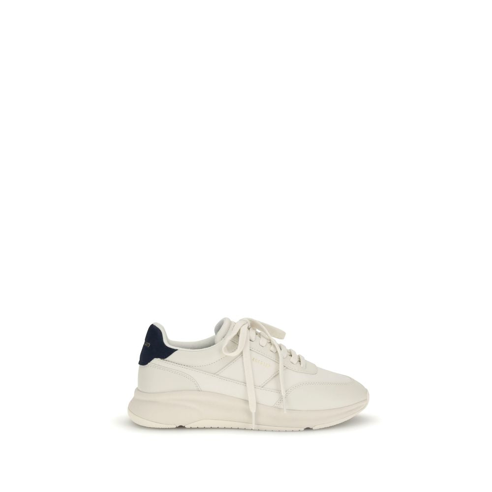 Axel Arigato White Calf Leather Bos Taurus Athletic Sneakers | Regal Royce