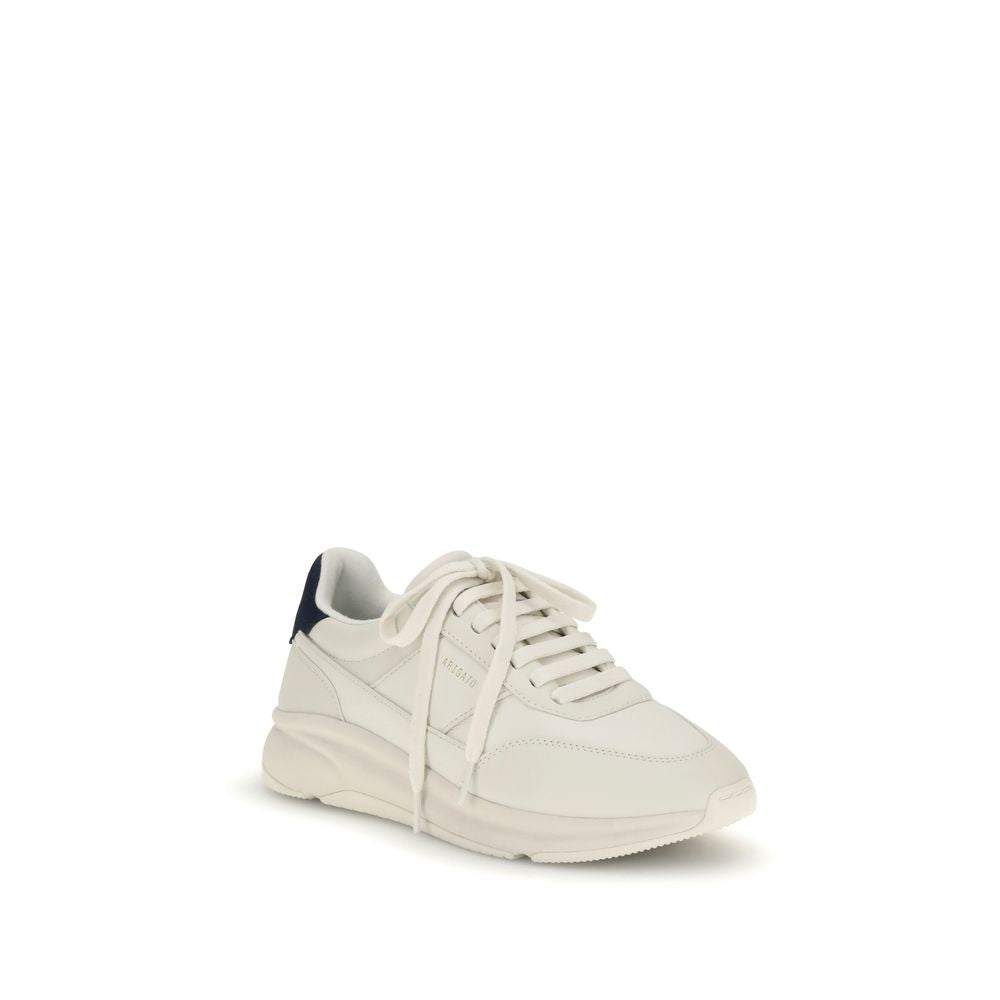 Axel Arigato White Calf Leather Bos Taurus Athletic Sneakers | Regal Royce
