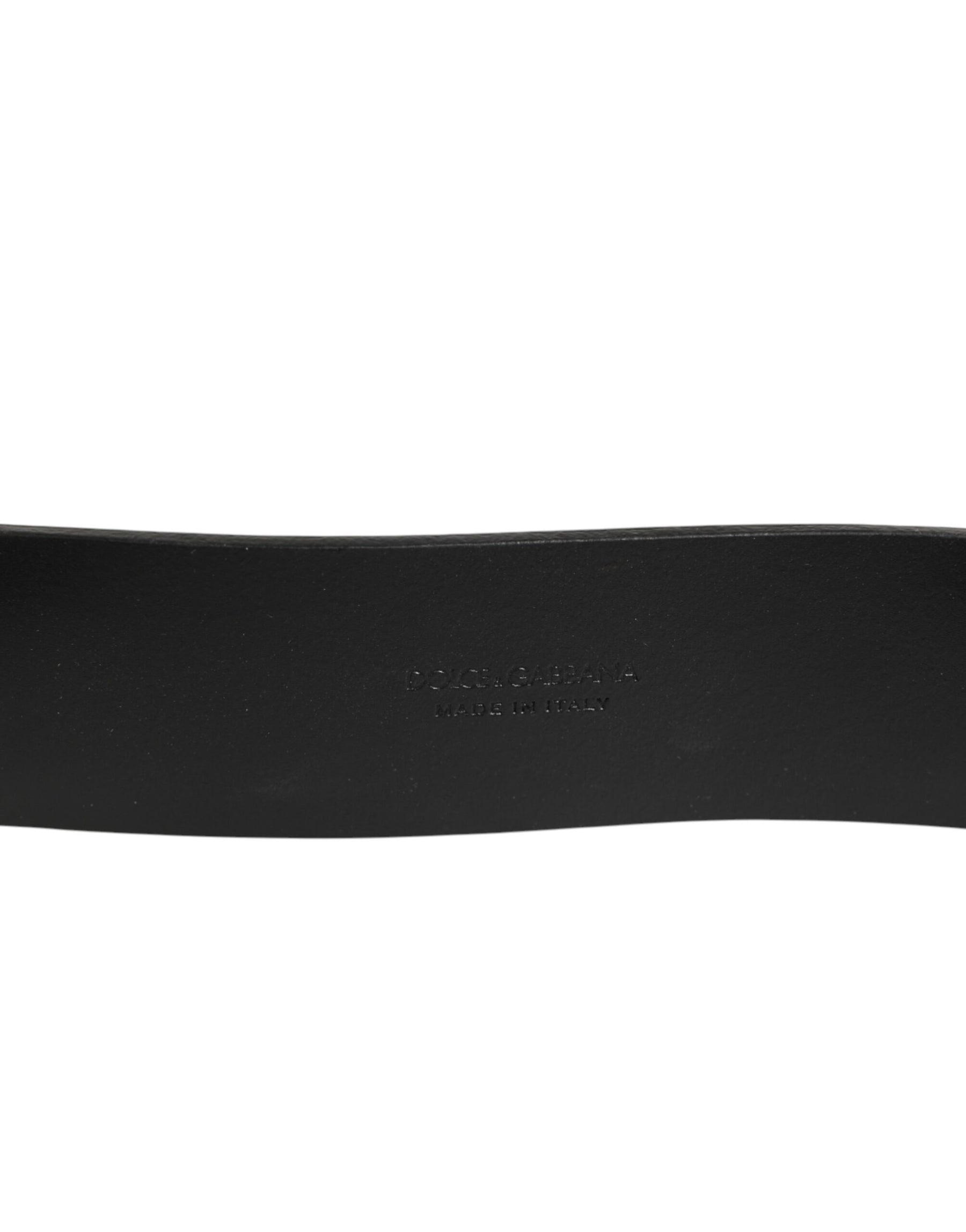 Dolce & Gabbana Brown Classic Gold Metal Logo Buckle Men  Belt | Regal Royce