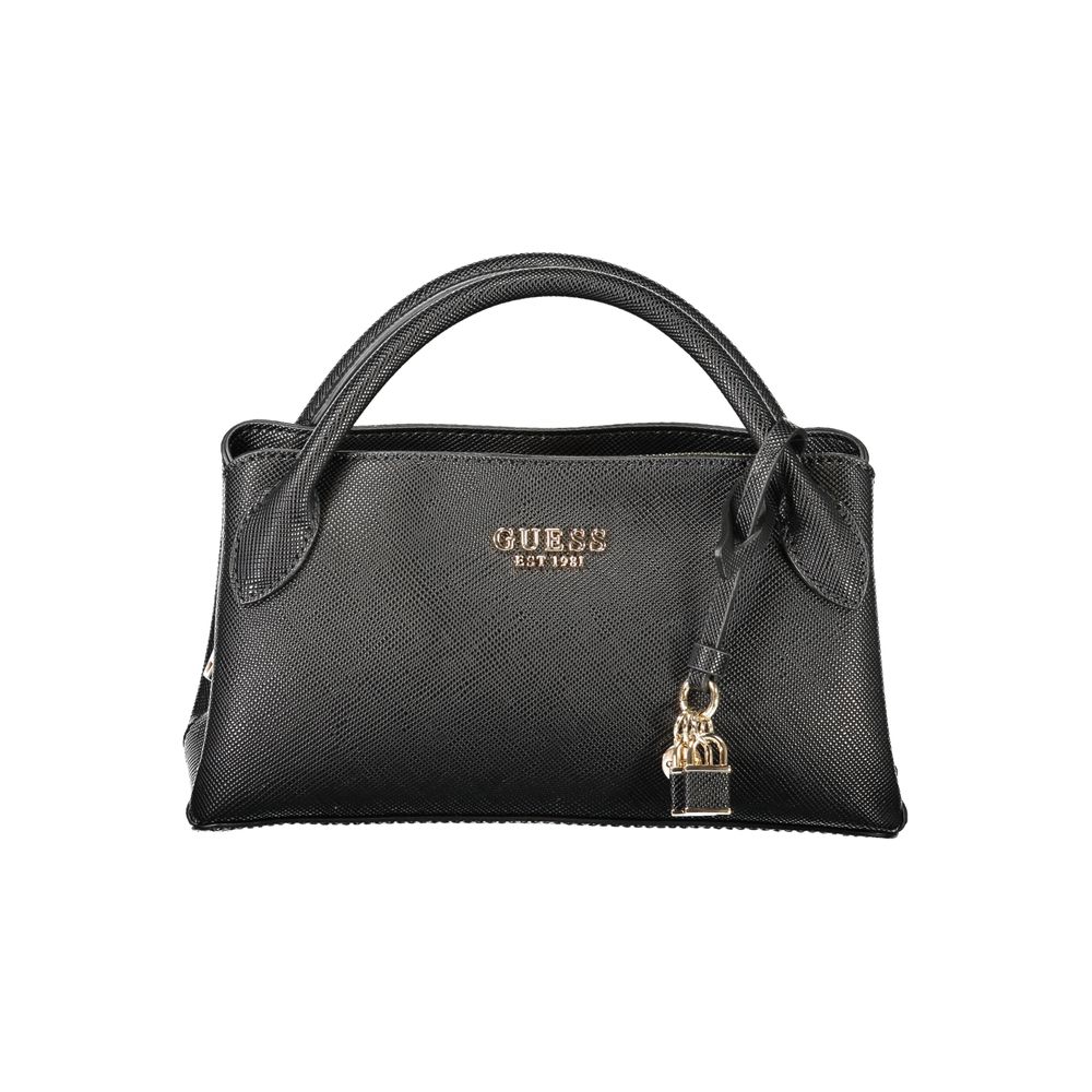 Guess Jeans Nero Poliuretano Women Handbag | Regal Royce