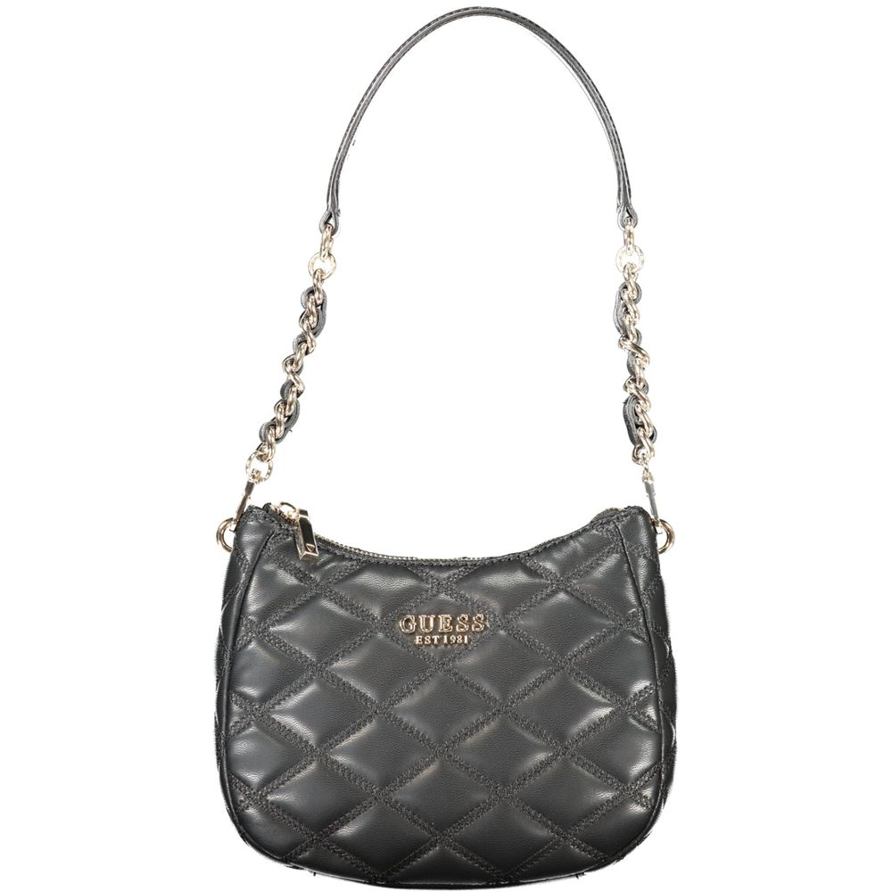 Guess Jeans Nero Poliuretano Women Handbag | Regal Royce