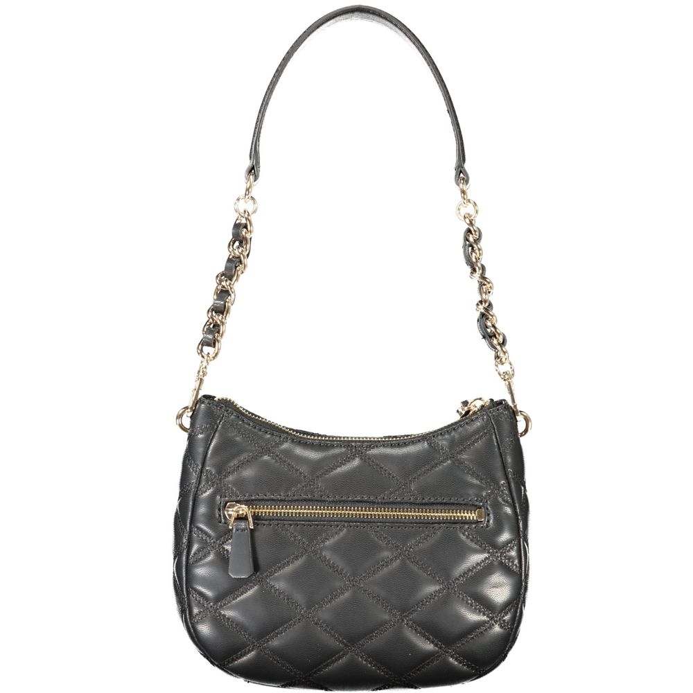 Guess Jeans Nero Poliuretano Women Handbag | Regal Royce