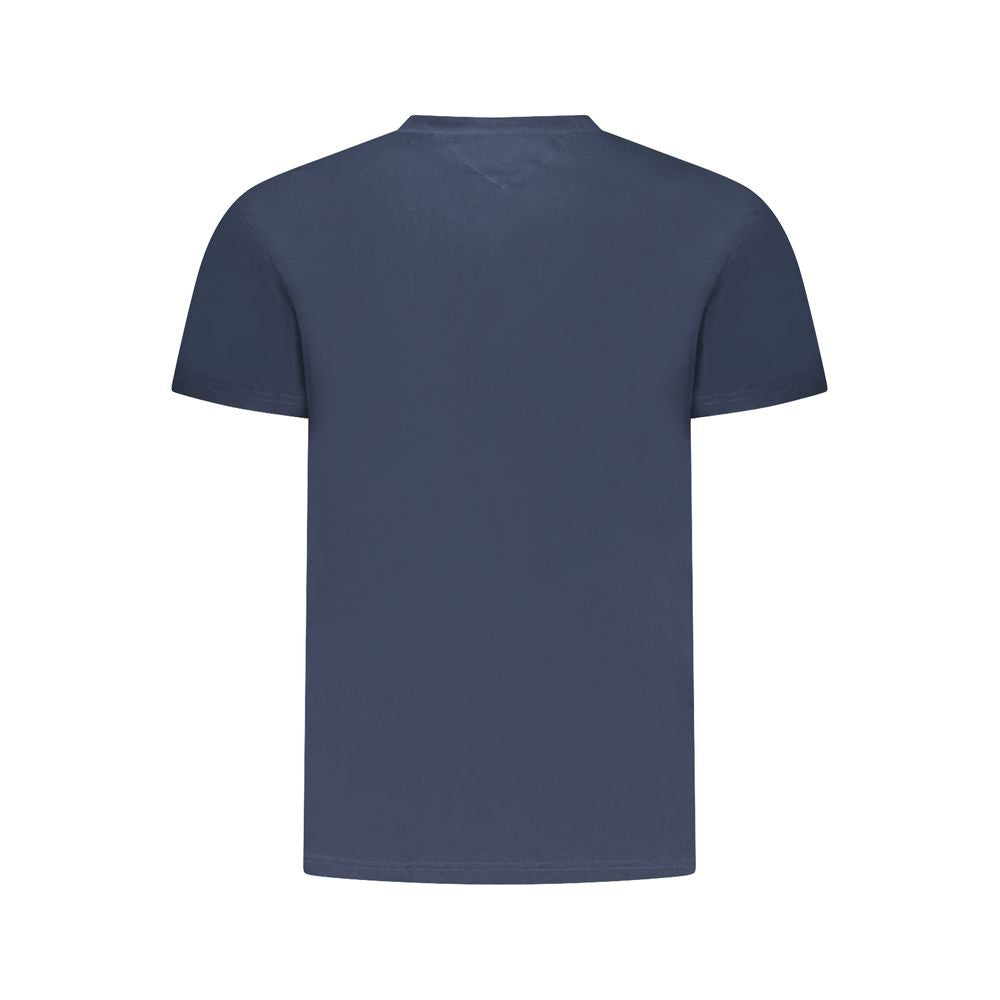 Tommy Hilfiger Blue Cotton Men's T-Shirt | Regal Royce