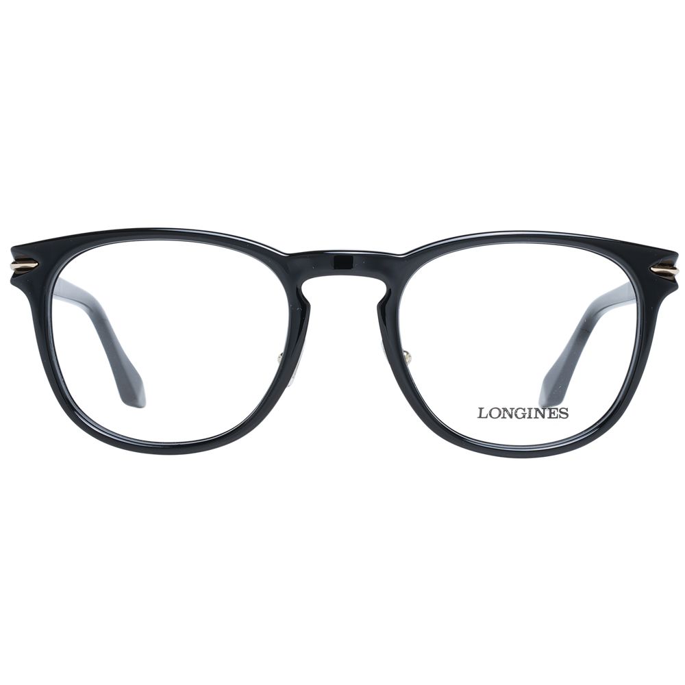 Longines Black Plastic Glasses (Frames) | Regal Royce