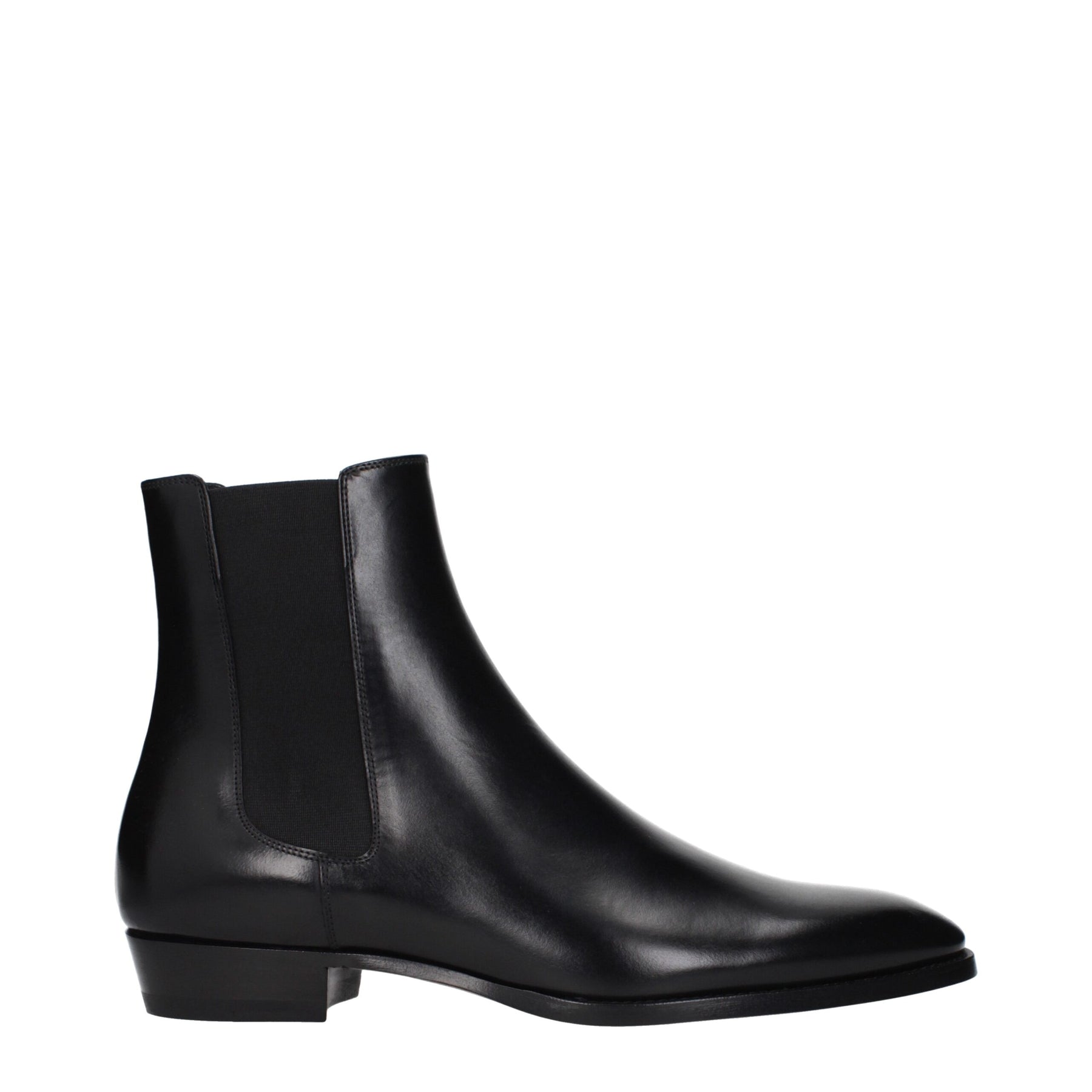 Celine Black Leather Ankle Boots | Regal Royce
