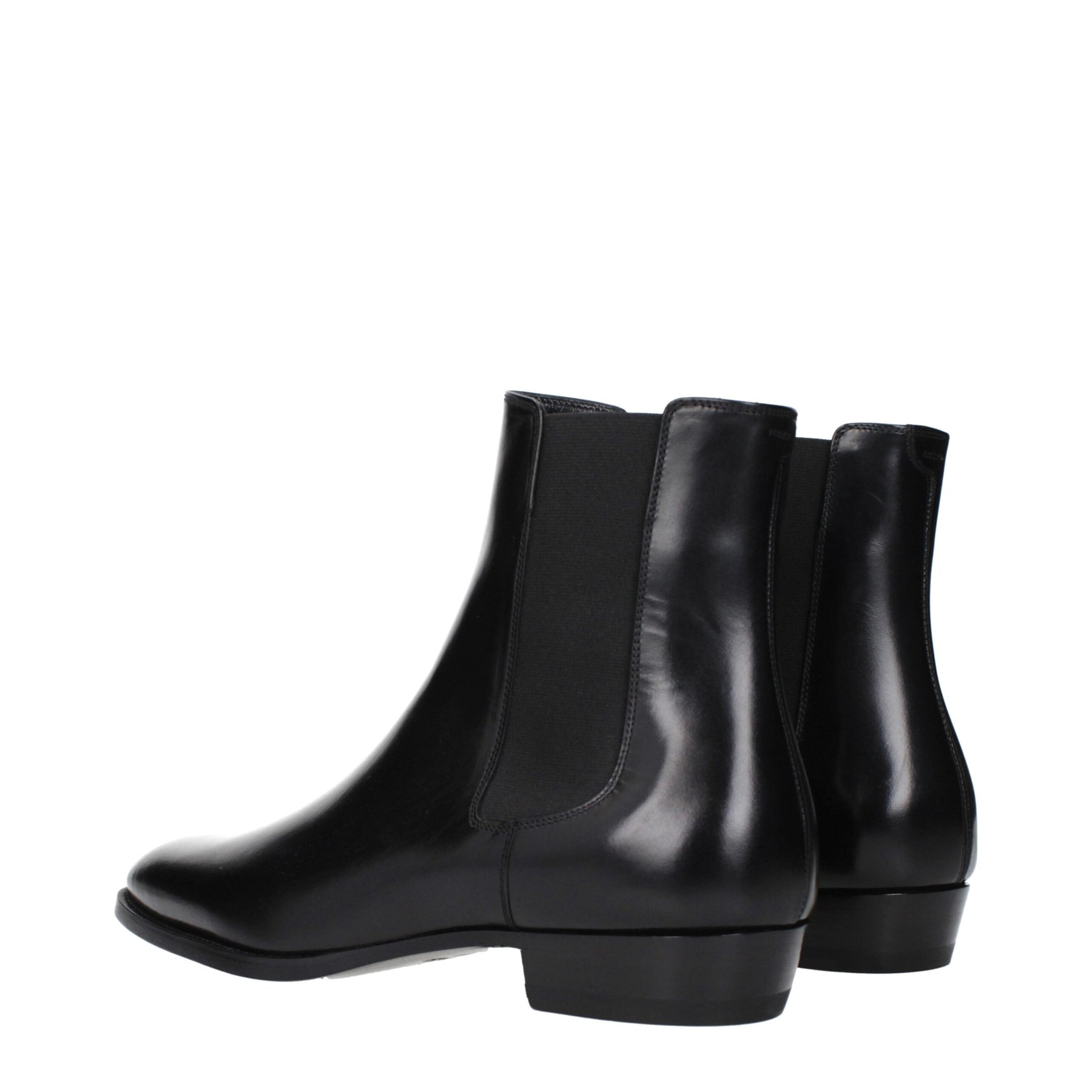 Celine Black Leather Ankle Boots | Regal Royce