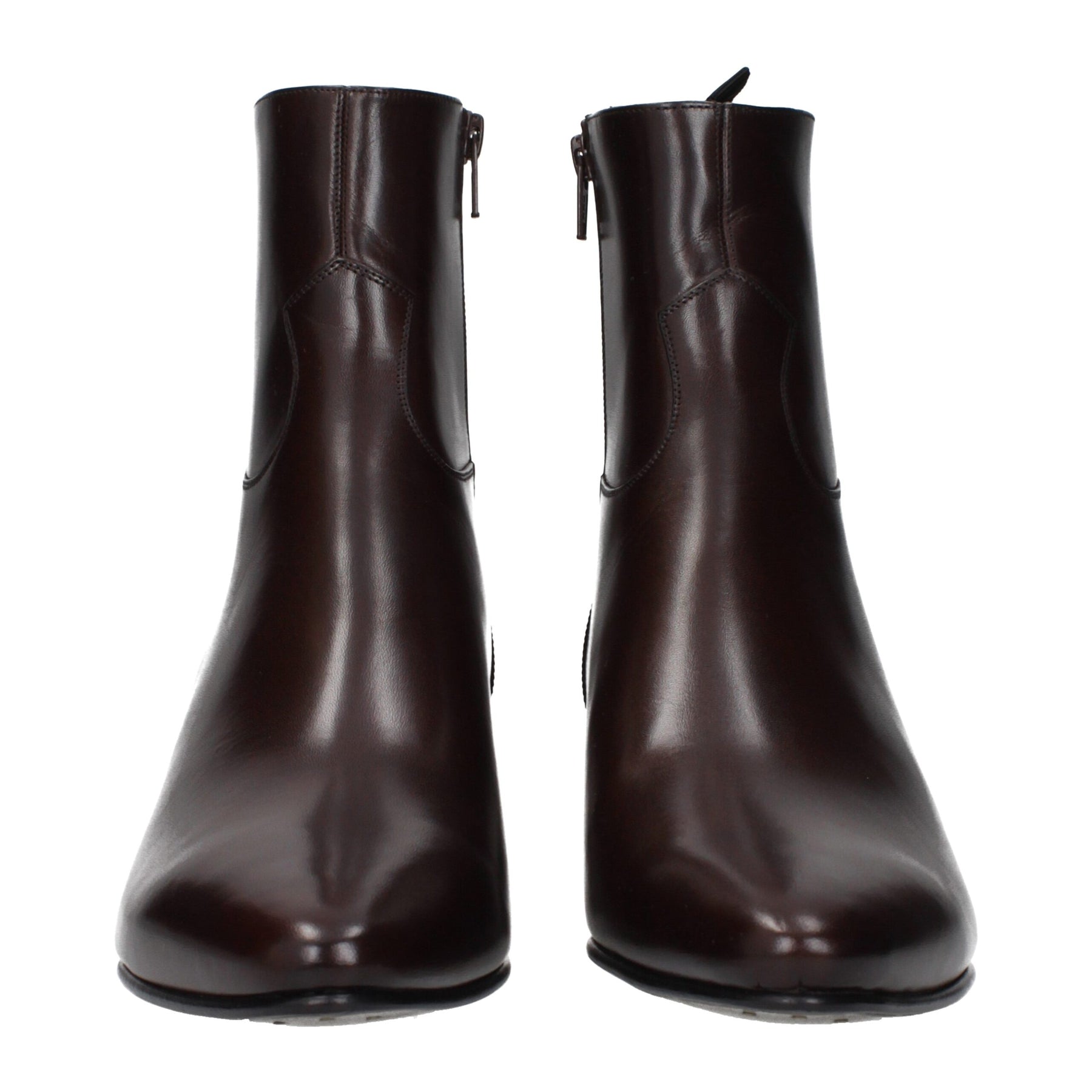 Celine Red Leather Ankle Boots | Regal Royce