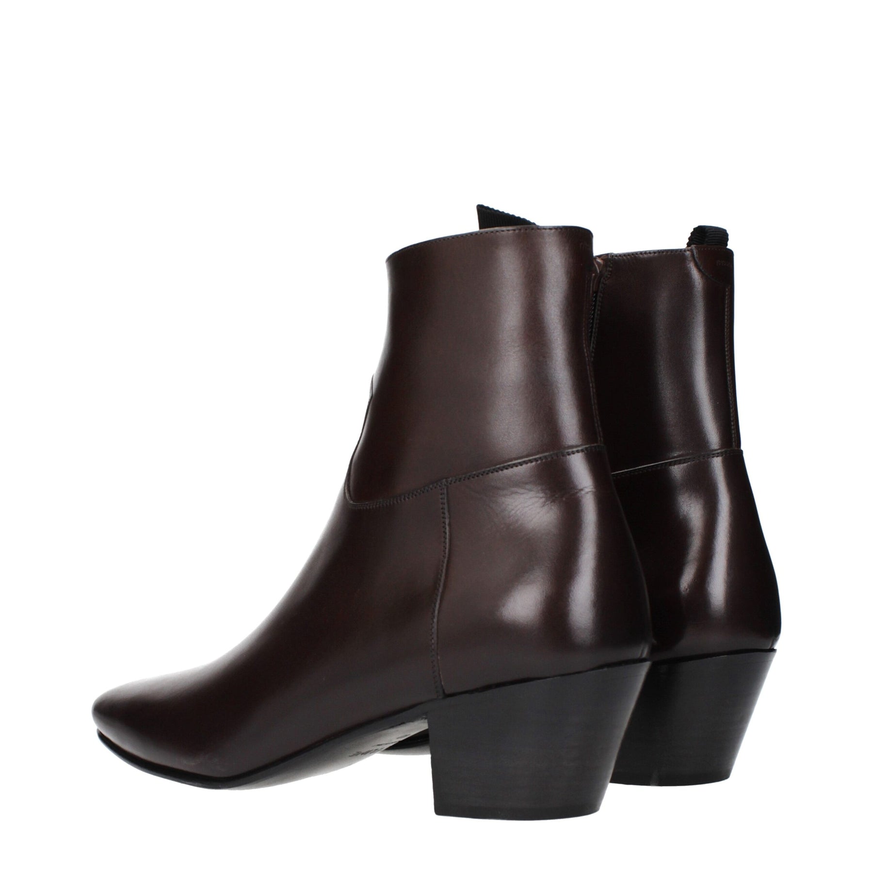 Celine Red Leather Ankle Boots | Regal Royce