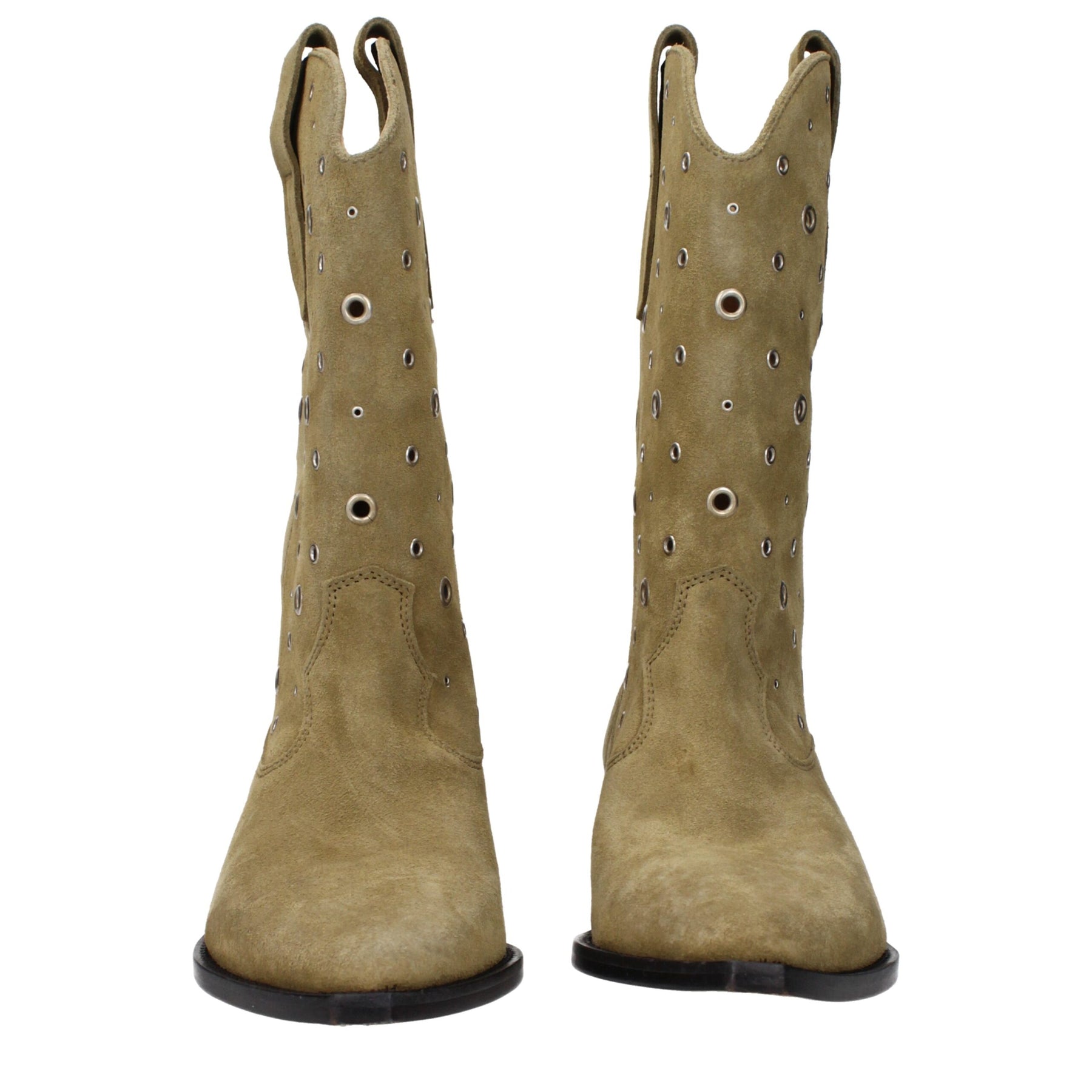 Isabel Marant Beige Leather Ankle Boots | Regal Royce
