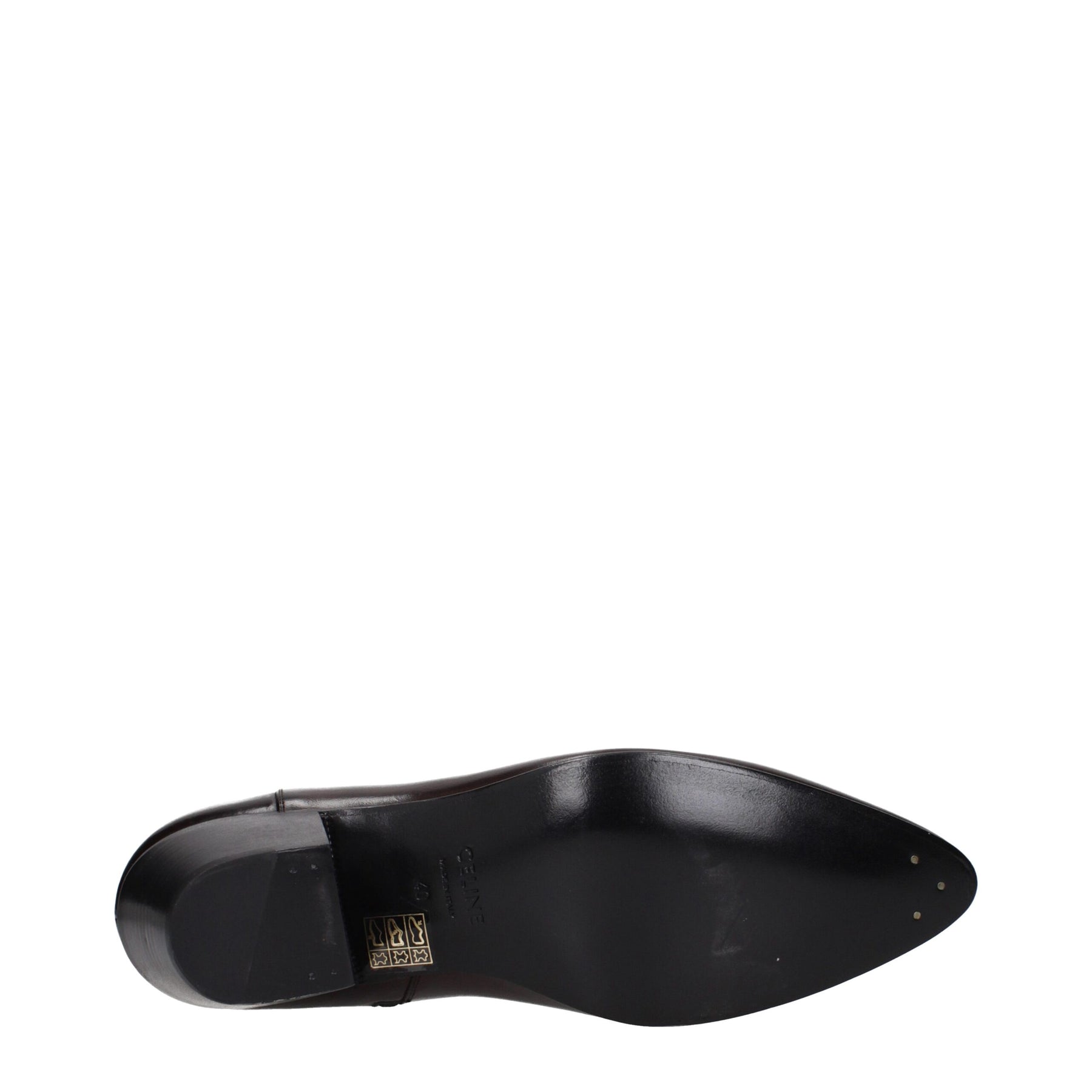 Celine Red Leather Ankle Boots | Regal Royce