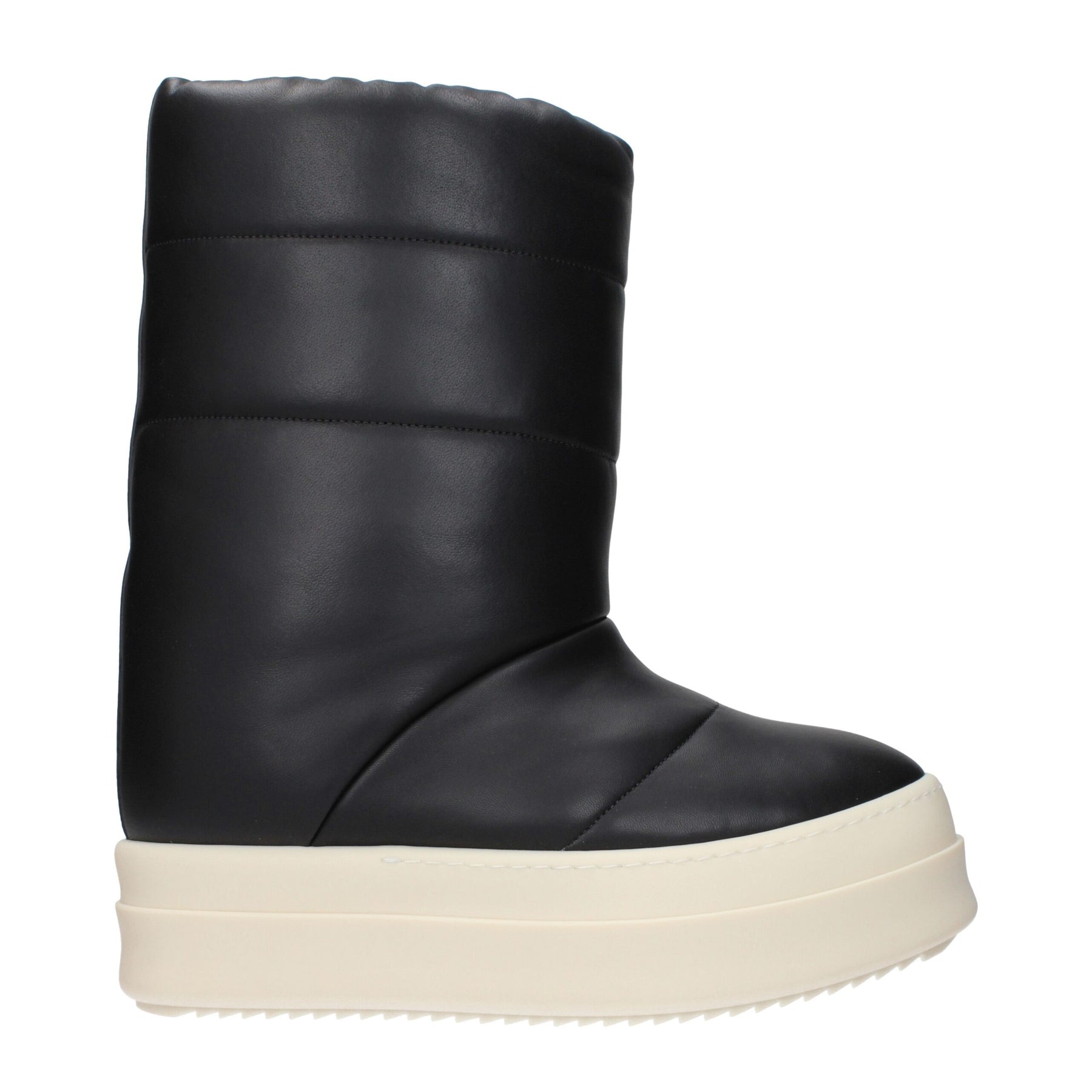 Rick Owens Black Leather Ankle Boots | Regal Royce