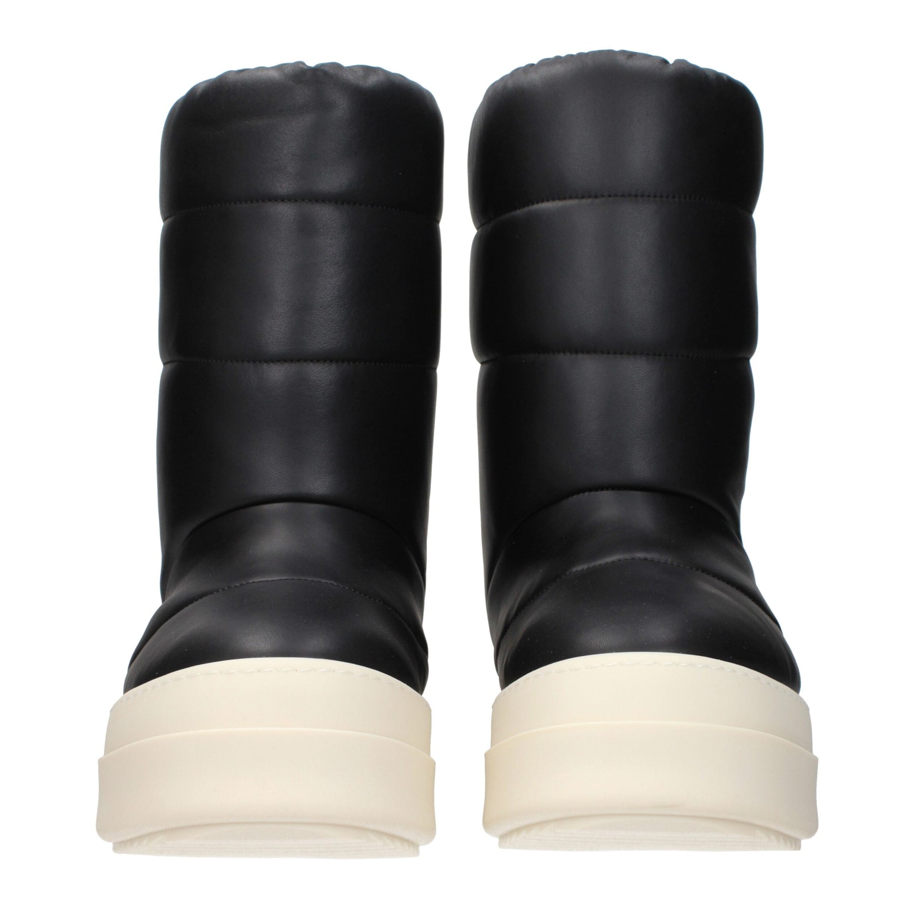 Rick Owens Black Leather Ankle Boots | Regal Royce