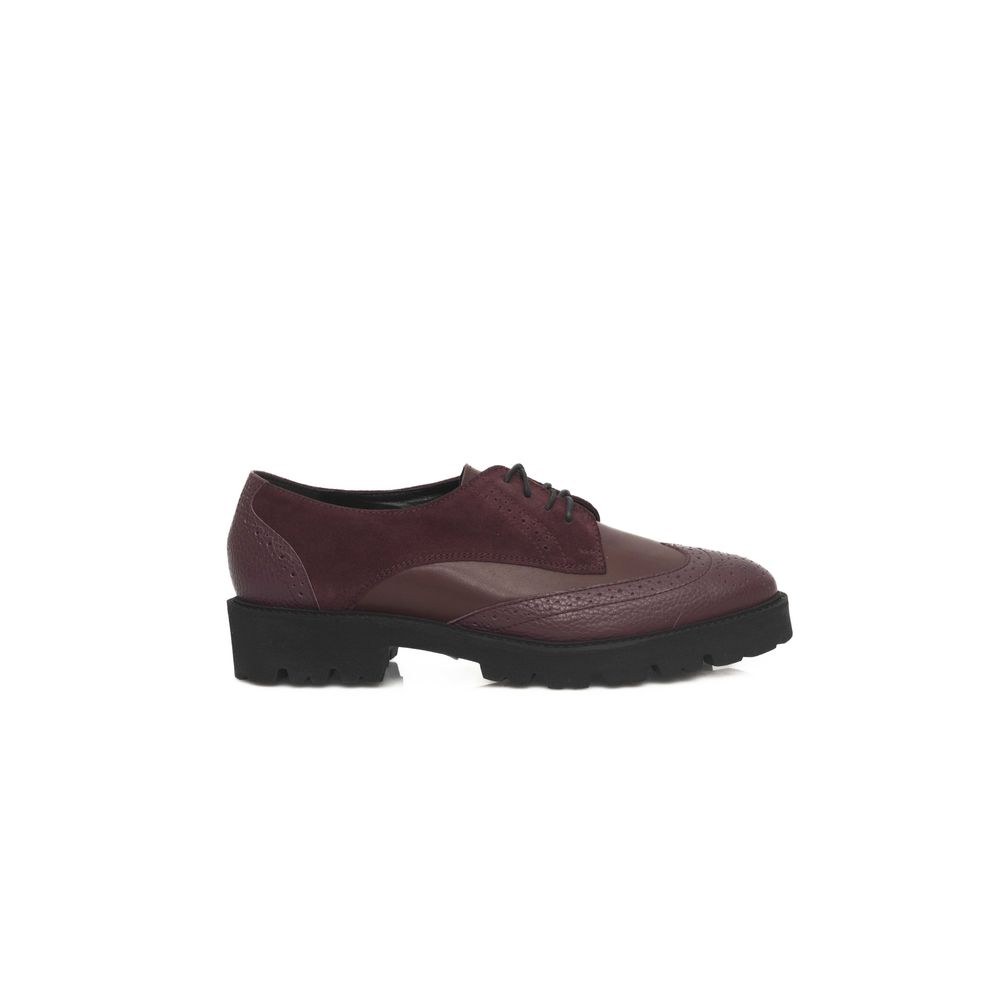 Cerruti 1881 Burgundy Cowhide Women Loafer | Regal Royce