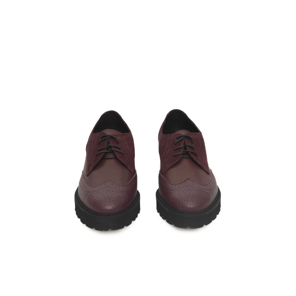 Cerruti 1881 Burgundy Cowhide Women Loafer | Regal Royce